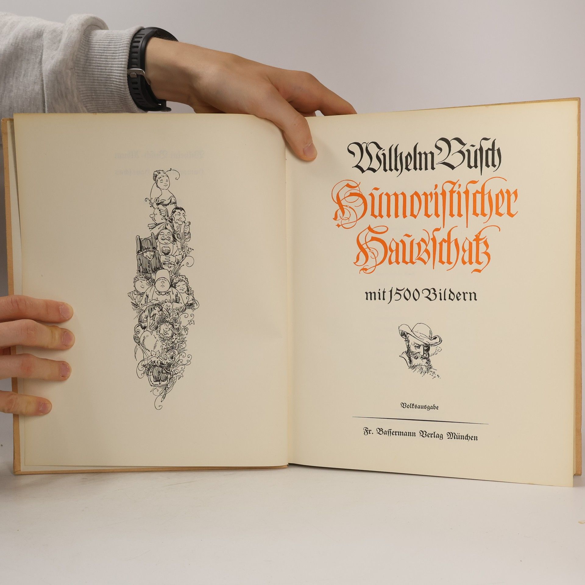 Wilhelm Busch Humoristischer Hausschatz mit 1500 Bildern