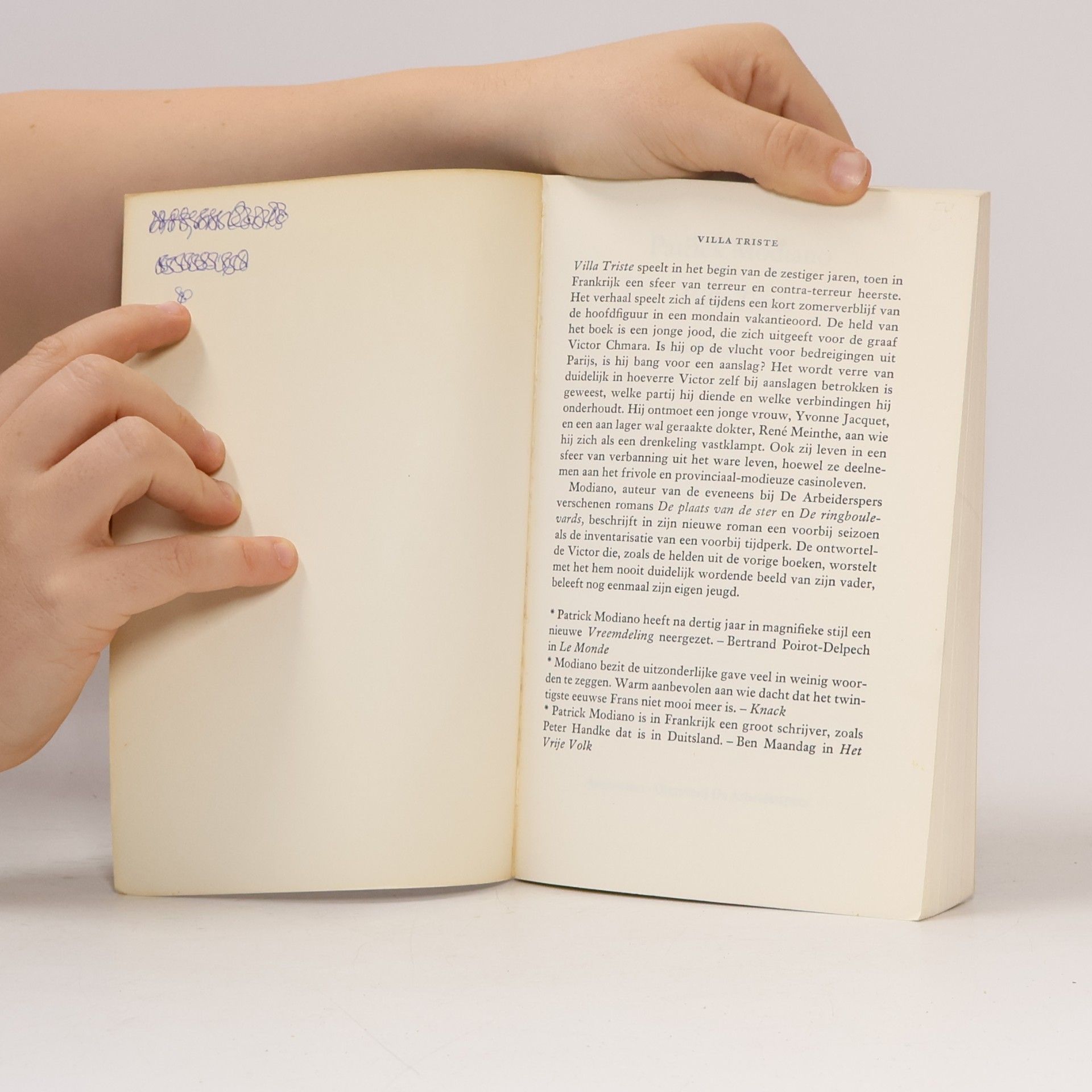 Patrick Modiano Grote ABC - 271: Villa Triste