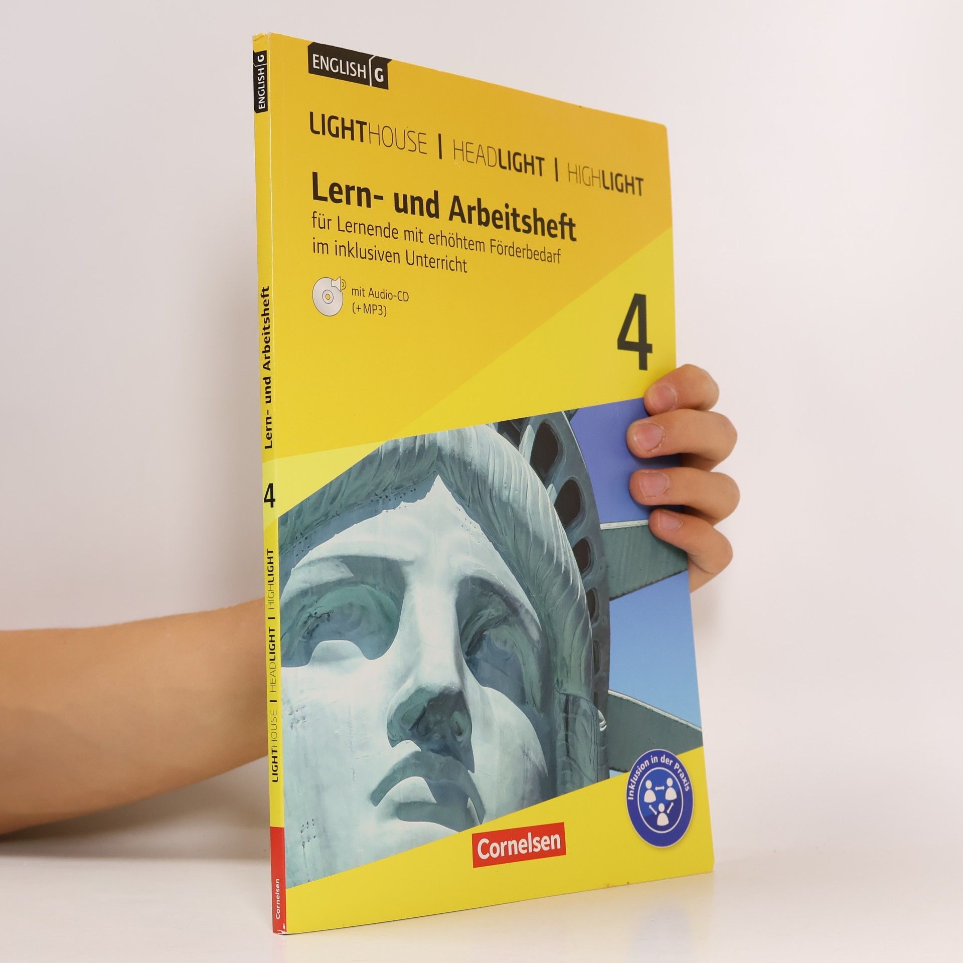English G - 4: 8. Schuljahr, Lern- und Arbeitsheft für Lernende mit erhöhtem Förderbedarf im inklusiven Unterricht, m. Audio-CD
