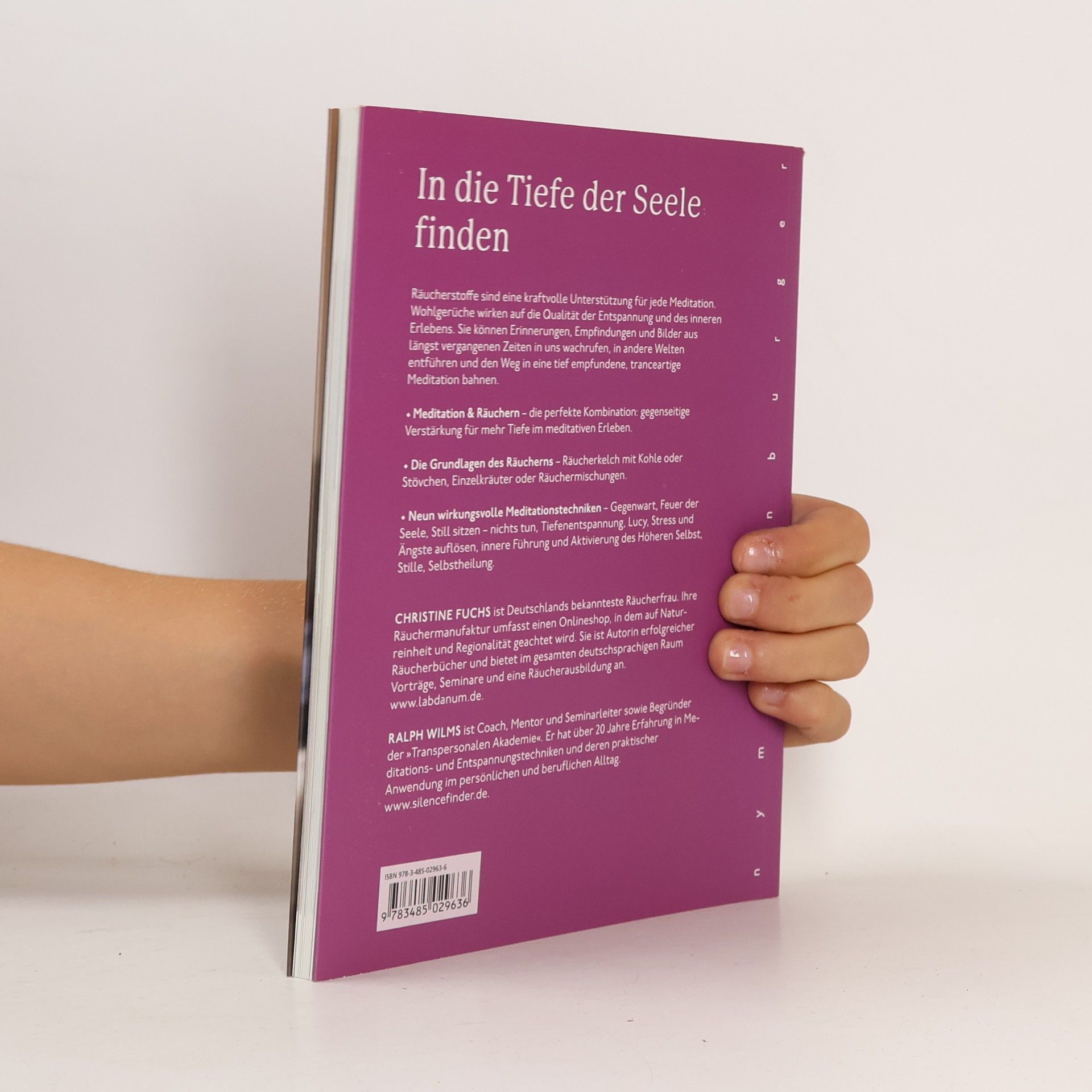 Marie-Christine Fuchs Räuchern für tiefe Meditationen