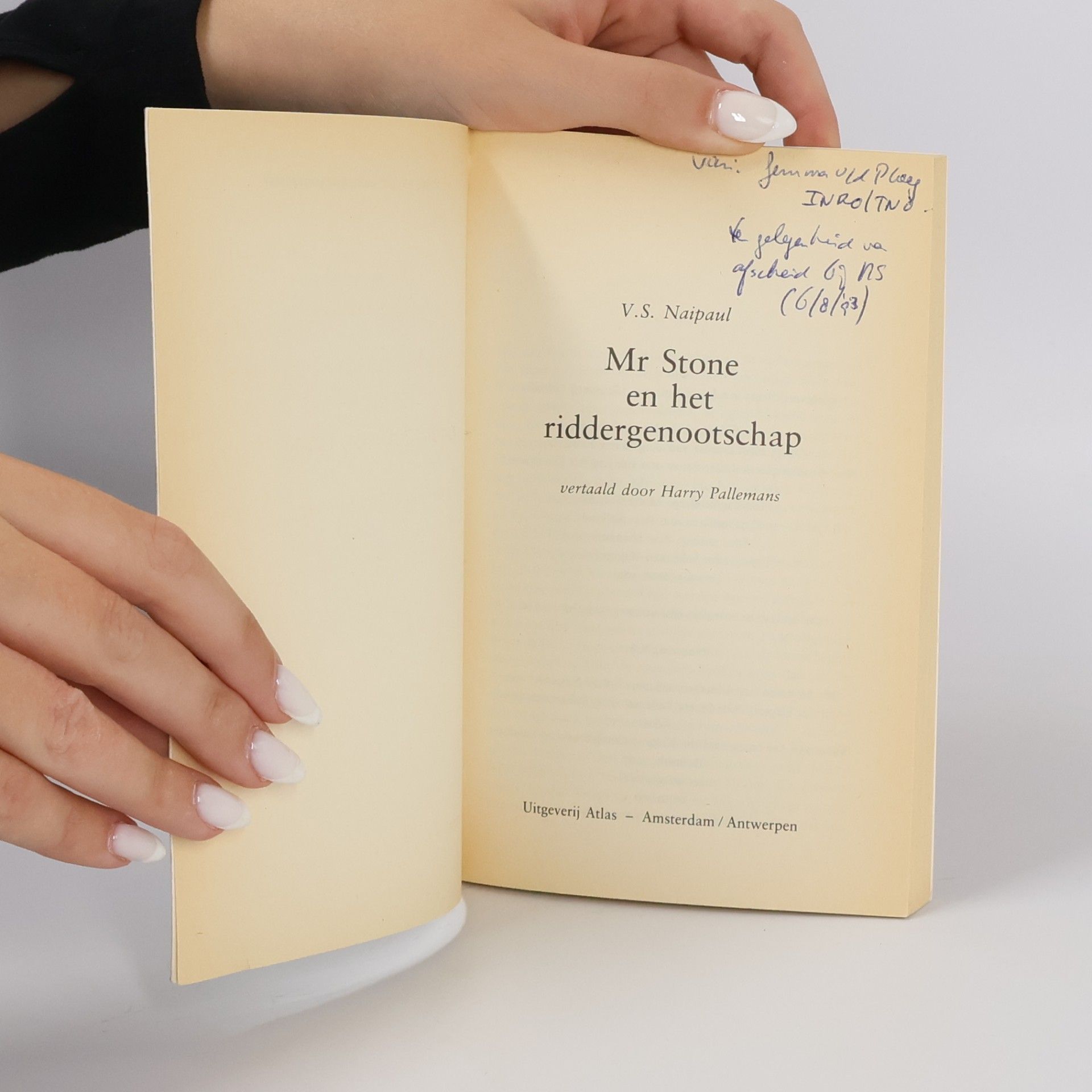 V. S. Naipaul Mr Stone en het riddergenootschap
