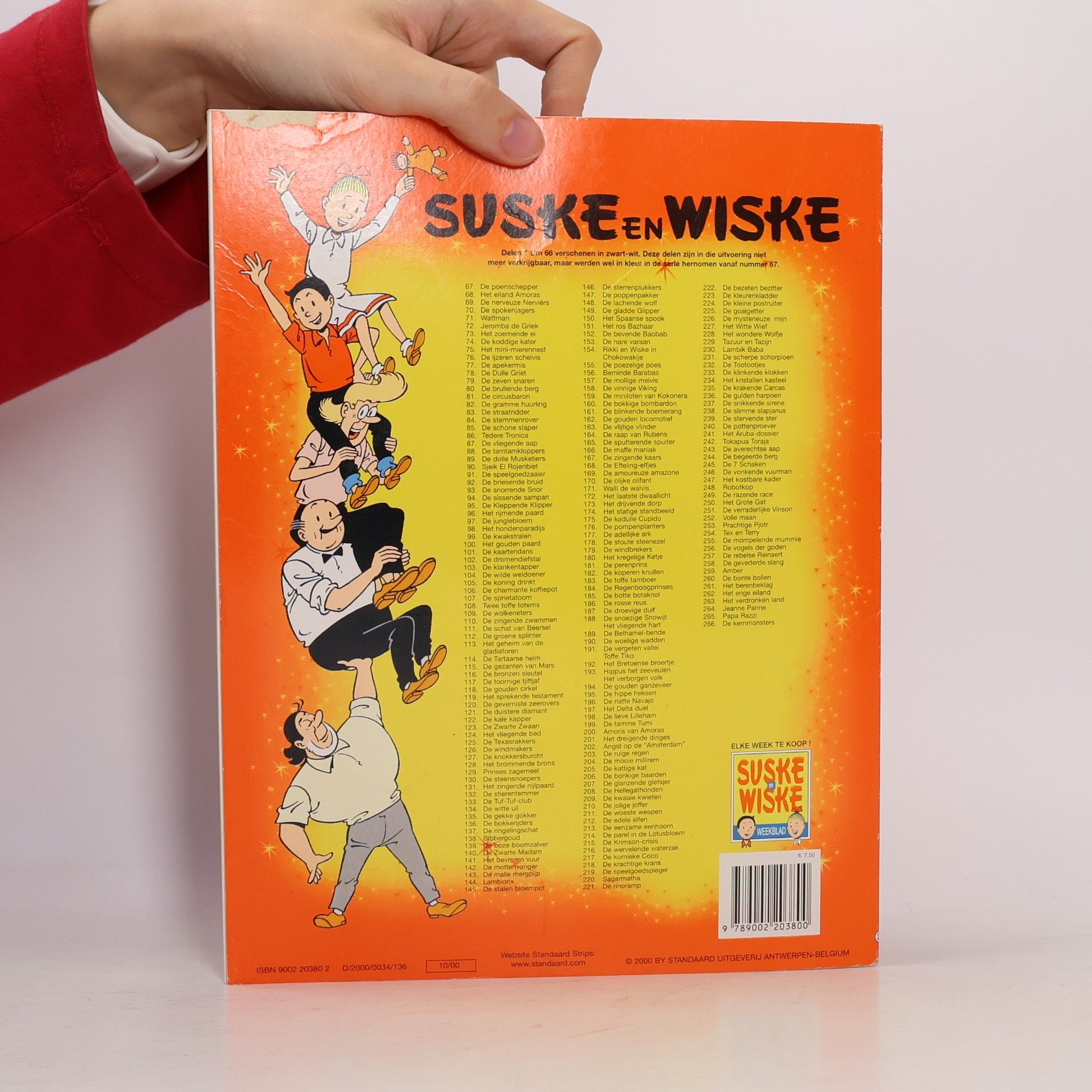 Willy Vandesteen Suske en Wiske - 266: De kernmonsters