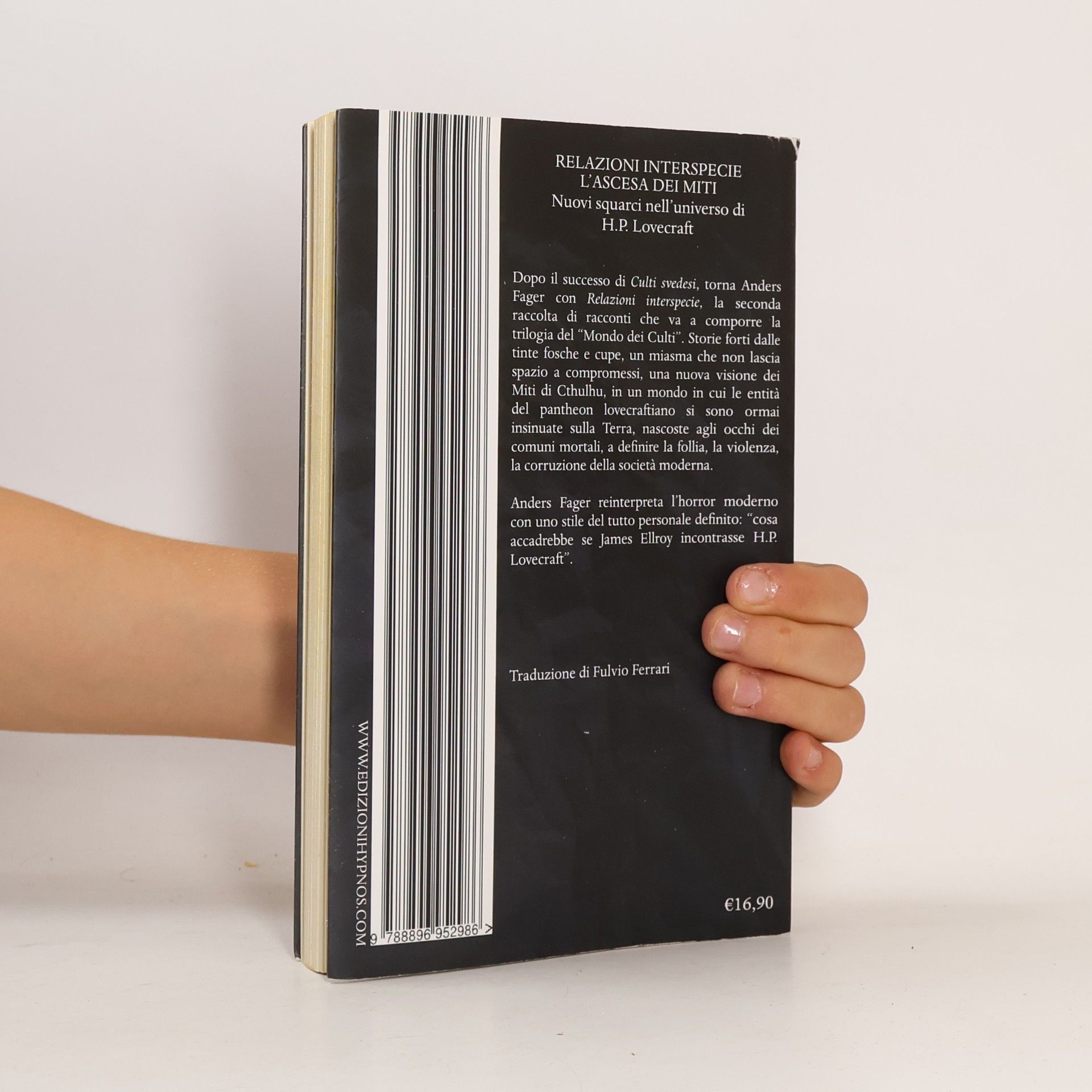 Anders Fager Modern Weird: Relazioni Interspecie