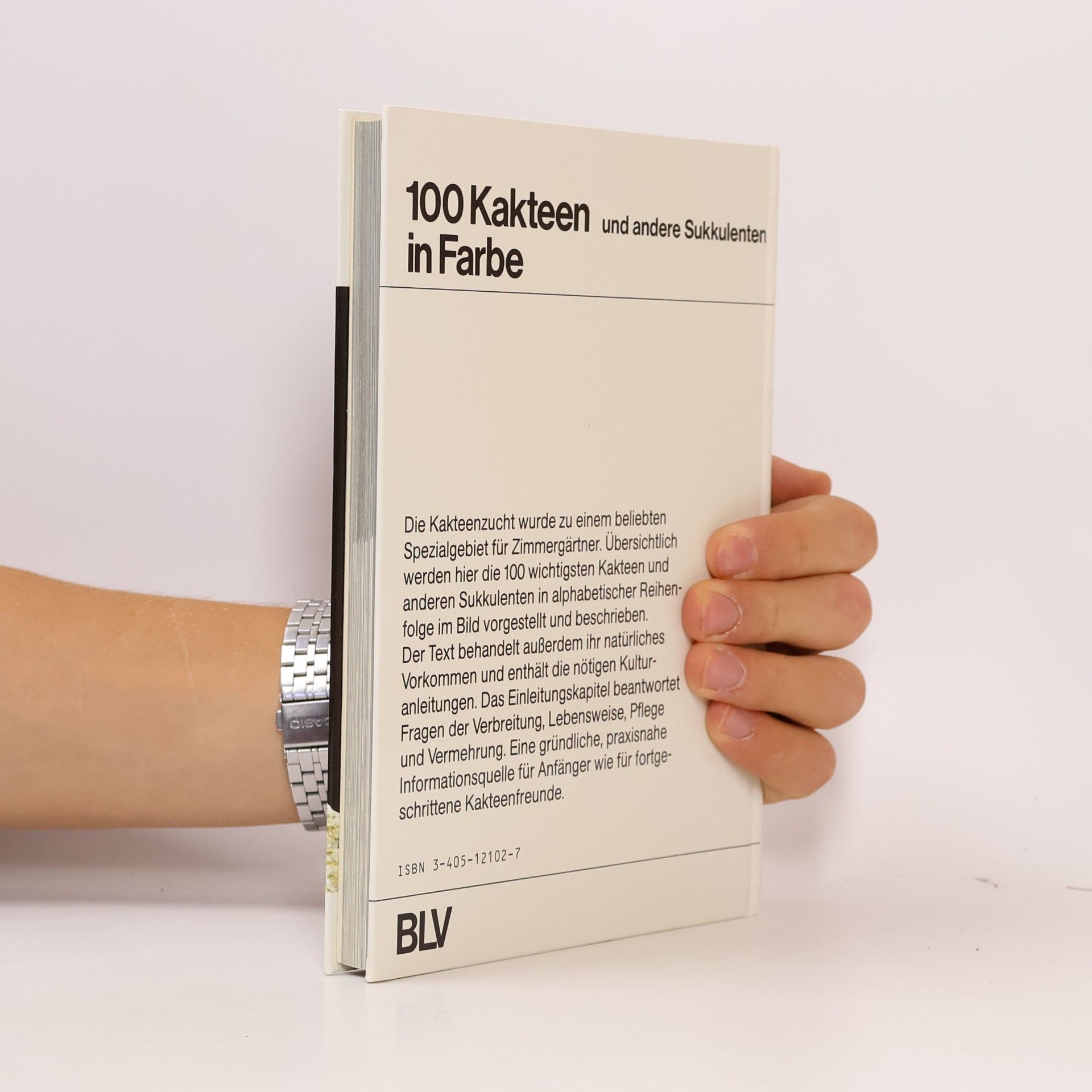 Edgar Lamb 100 [Hundert] Kakteen und andere Sukkulenten in Farbe