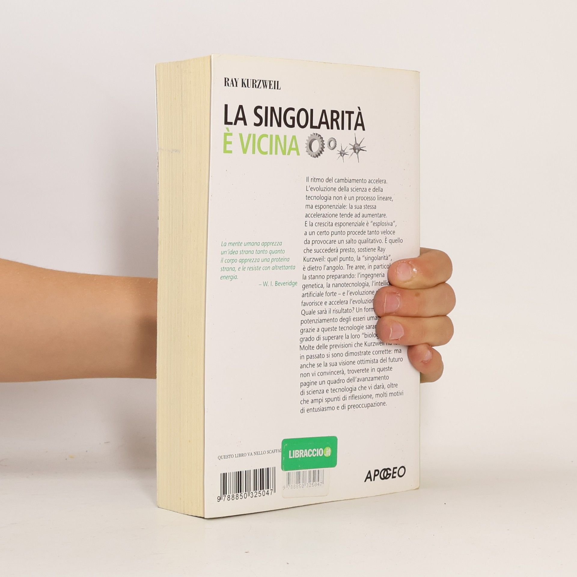 Raymond Kurzweil La singolarità è vicina