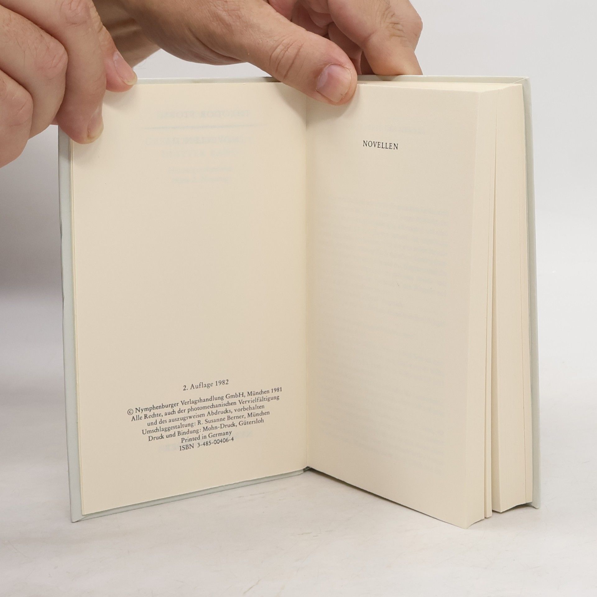 Theodor Storm Gesammelte Werke Novellen II