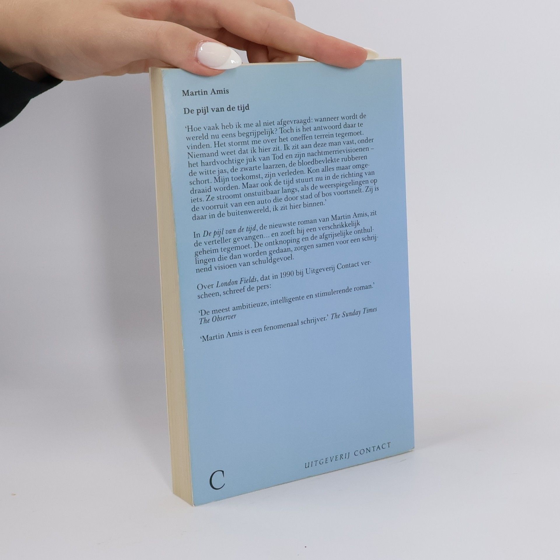 Martin Amis De pijl van de tijd