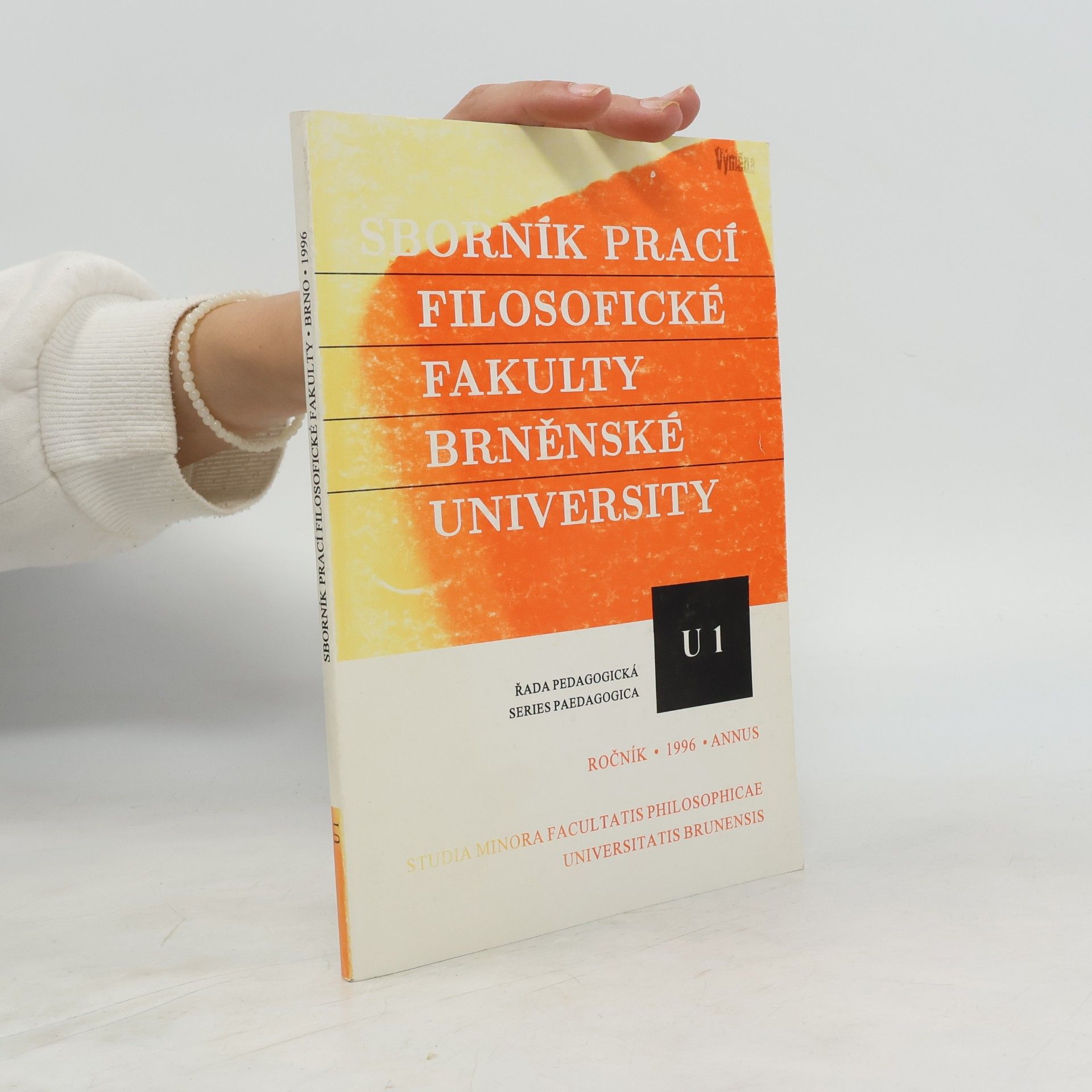 kolektiv Sborník prací Filosofické fakulty Brněnské univerzity U 1