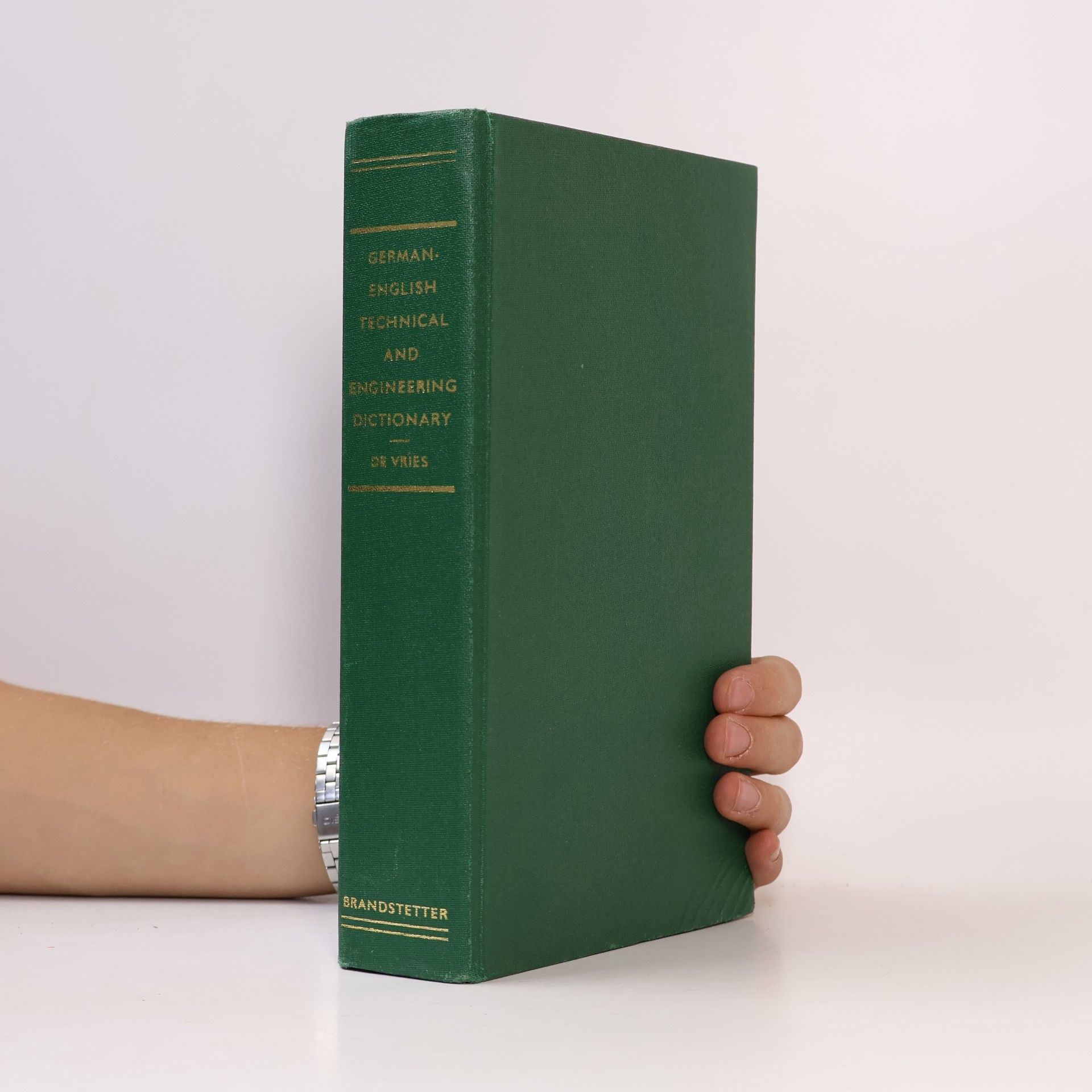 Louis De Vries German-English Technical and Engineering Dictionary