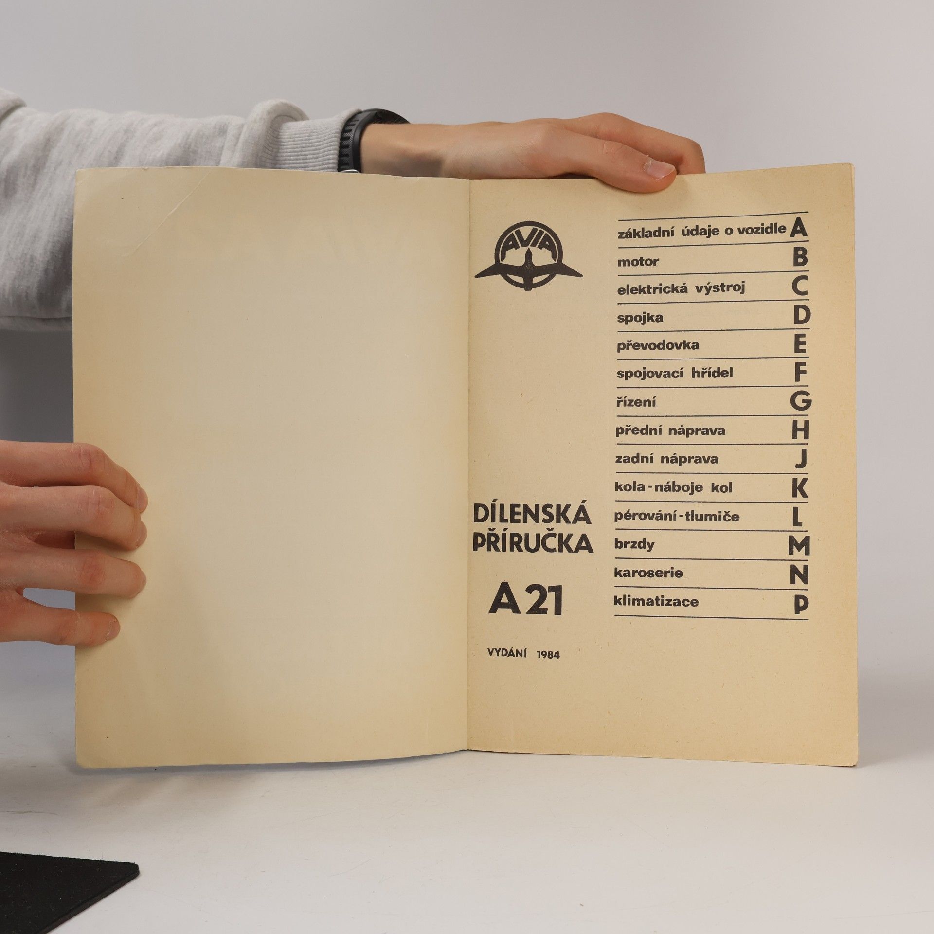 kolektiv Dílenská příručka Avia A21