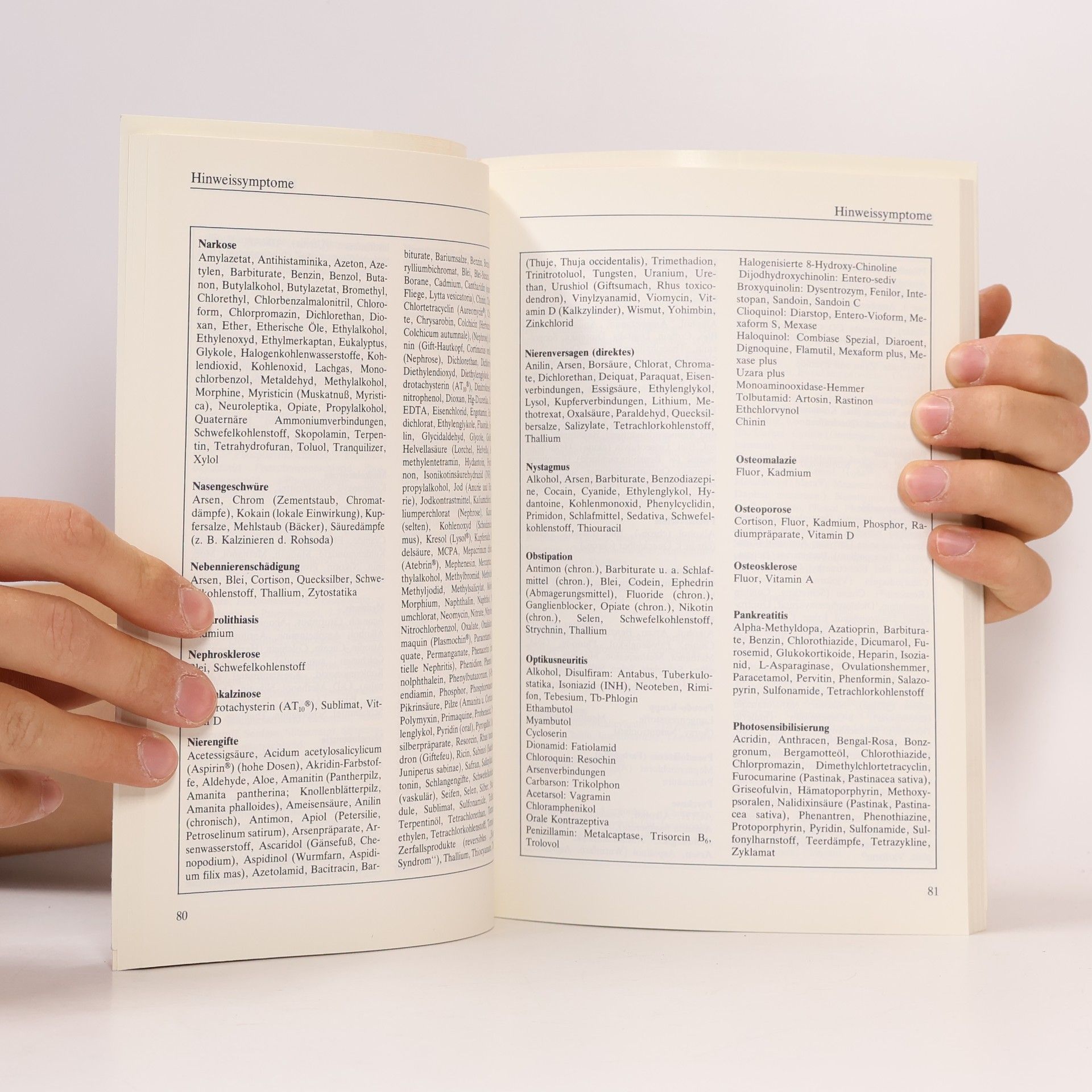 Autorenkollektiv Akute Intoxikationen. Hausärztliche und klinische Therapie