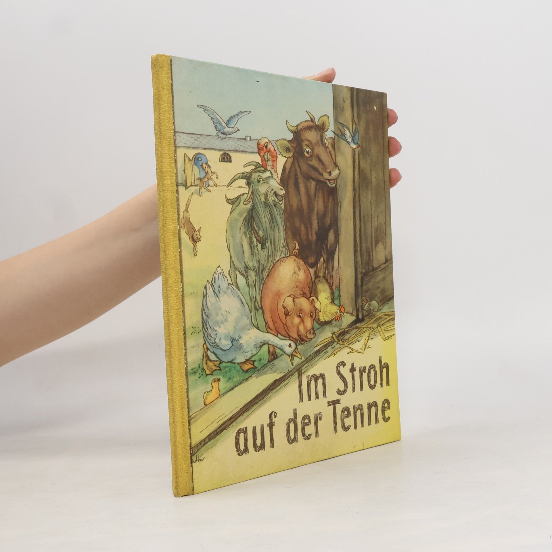 Im Stroh auf der Tenne