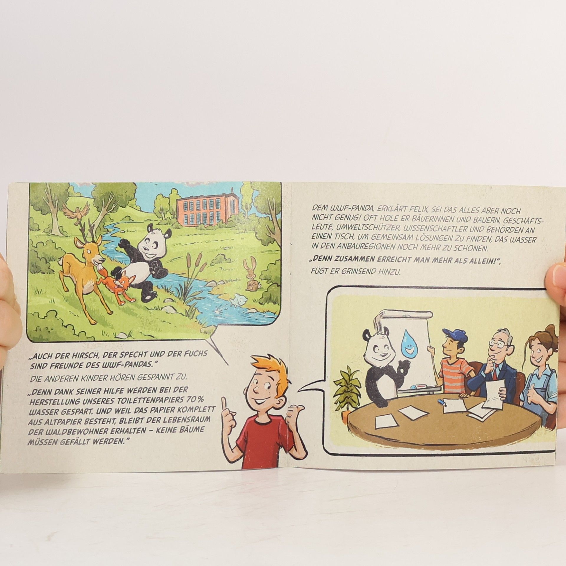 Autores varios Super-Panda heldenhaft im Dienste des Wassers