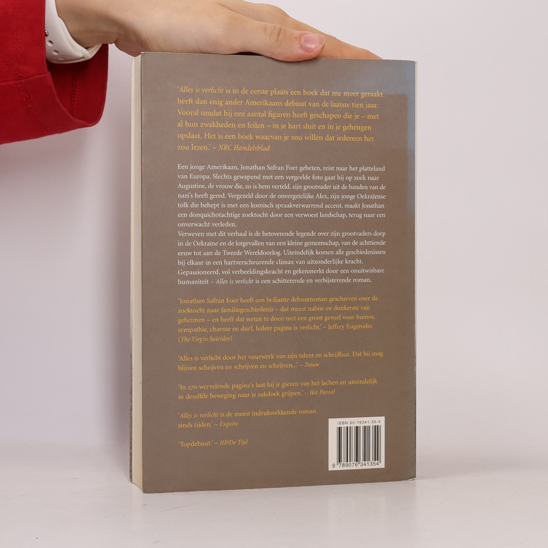 Jonathan Safran Foer Alles is verlicht