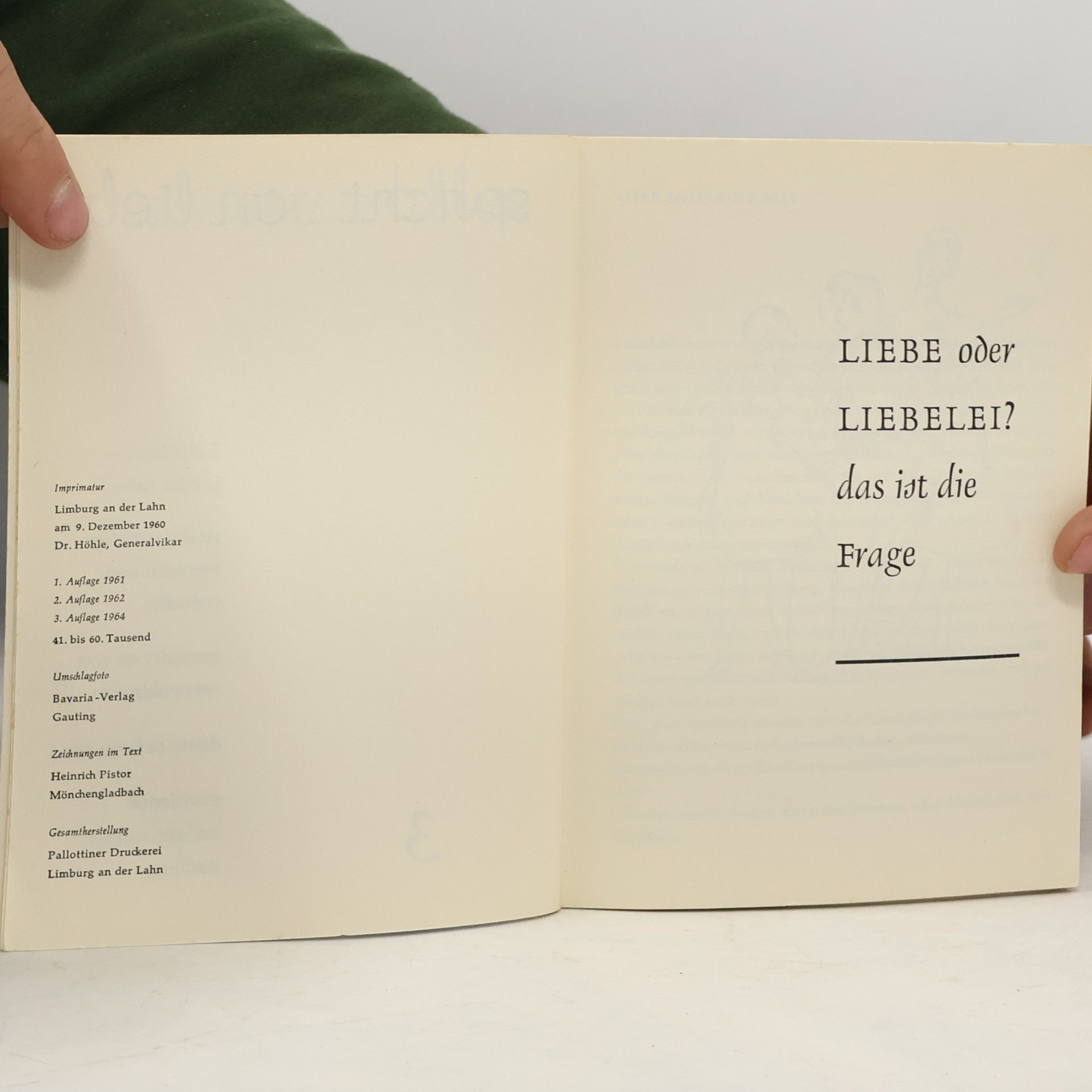 Otto Goldmann Alles spricht von liebe