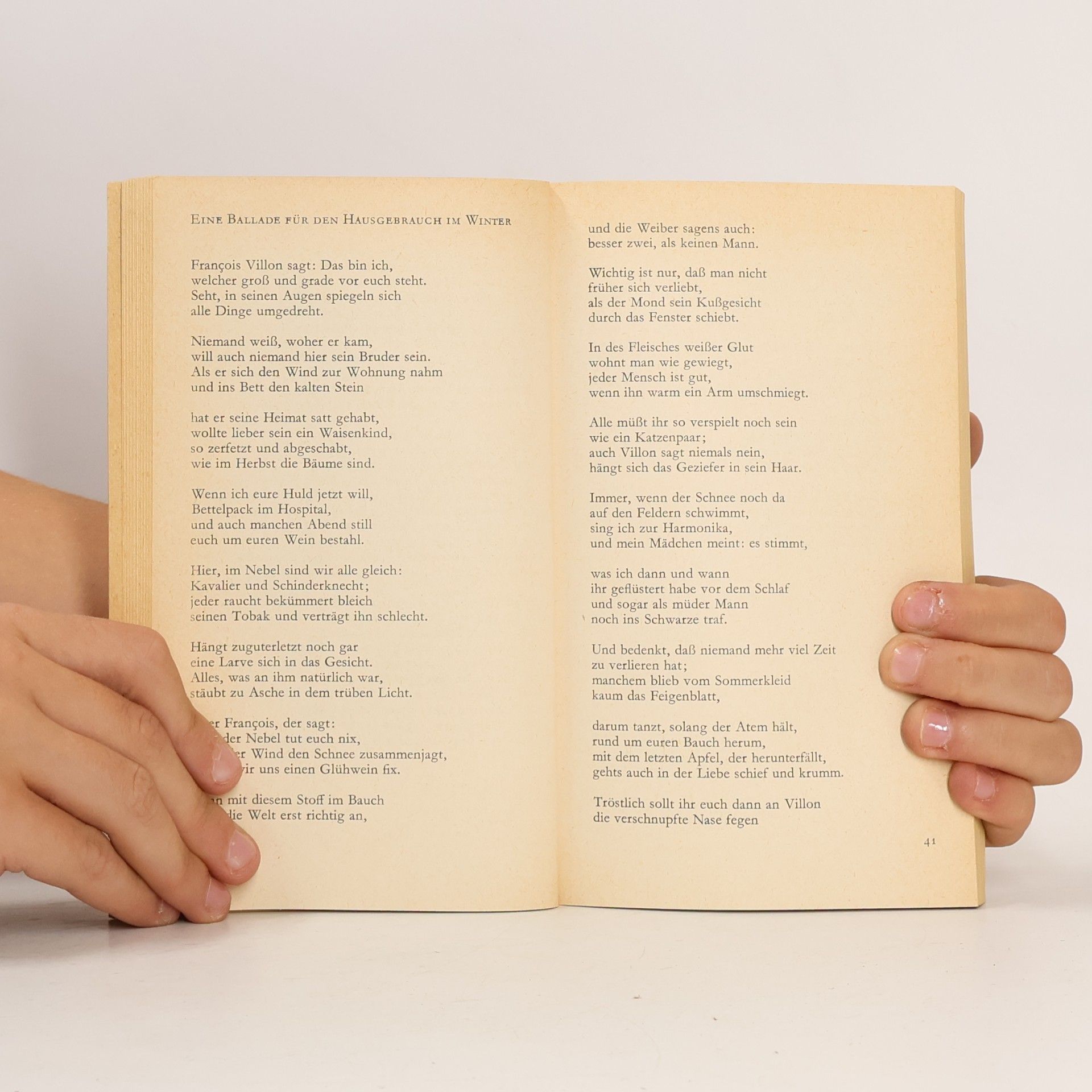 Paul Zech Die lasterhaften Balladen und Lieder des François Villon