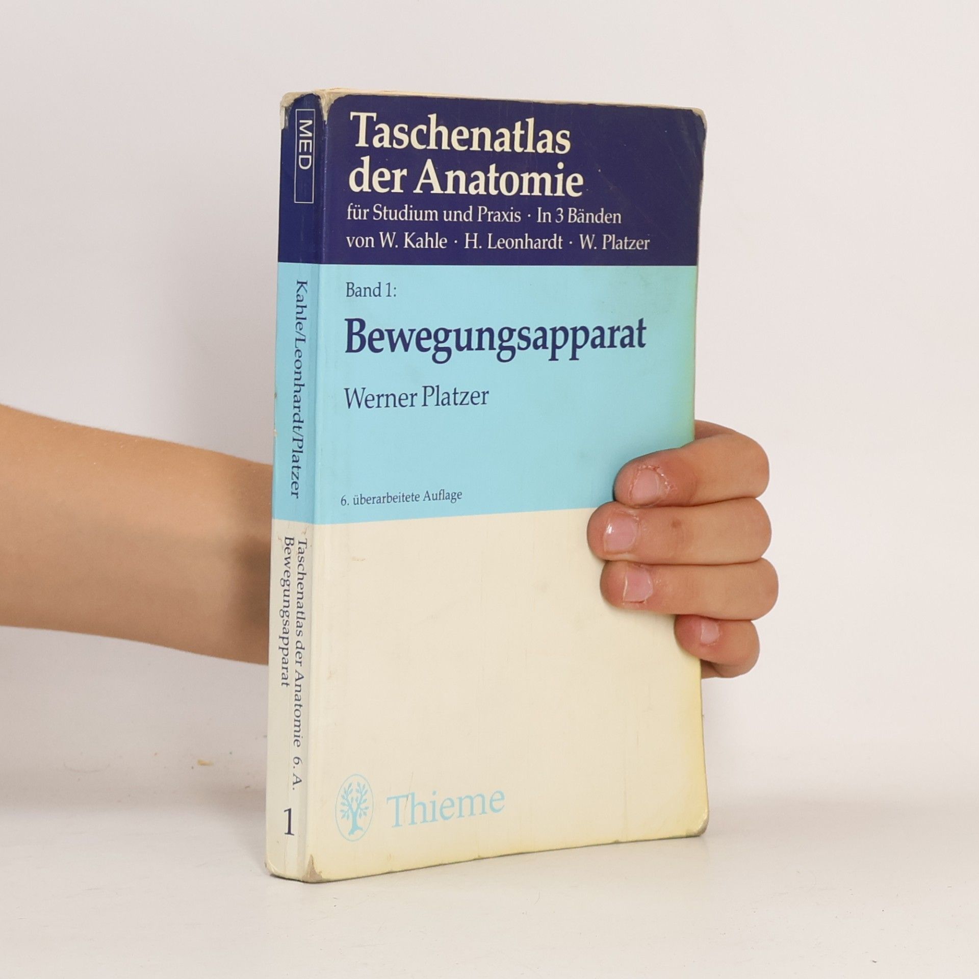 Verner Platcer Taschenatlas der Anatomie 1. Bewegungsapparat