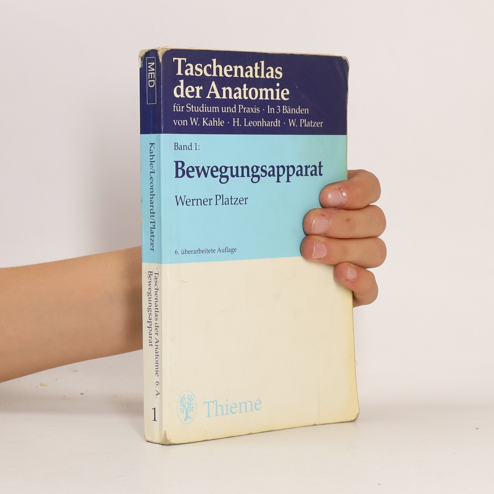Werner Platzer Platzer Taschenatlas der Anatomie 1. Bewegungsapparat