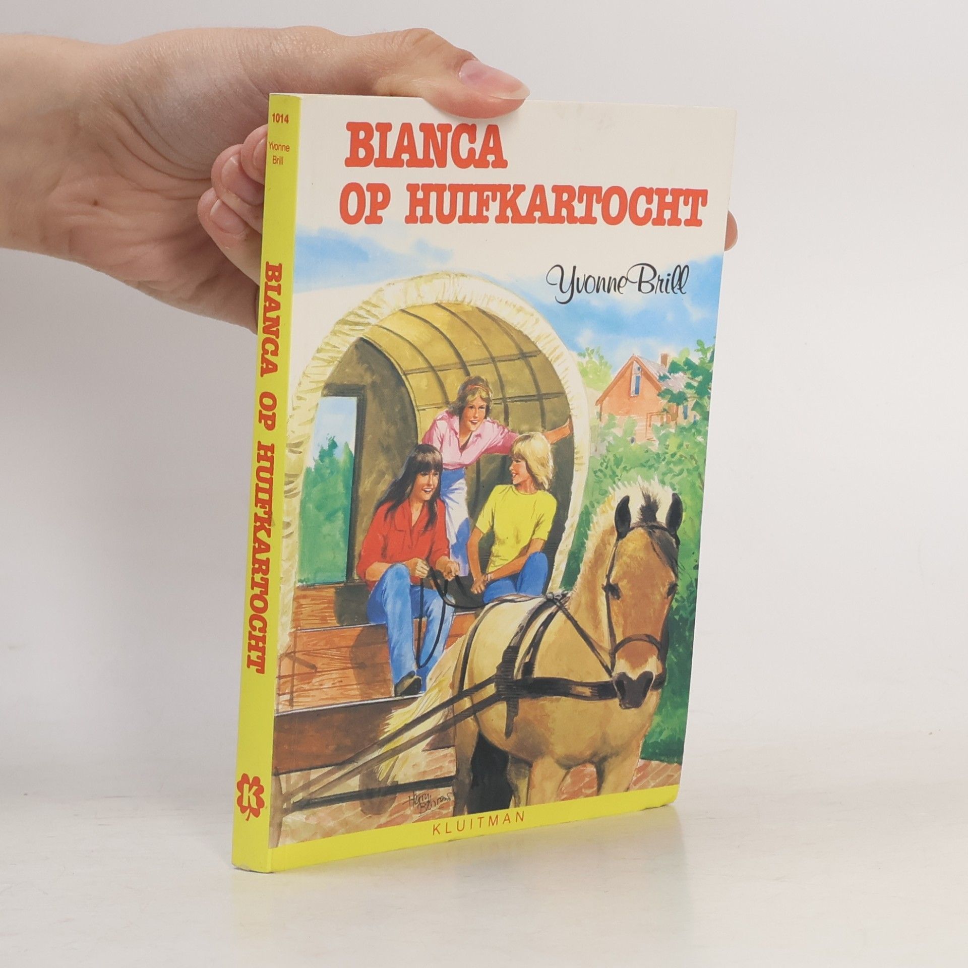 Harry Brons Bianca op huifkartocht