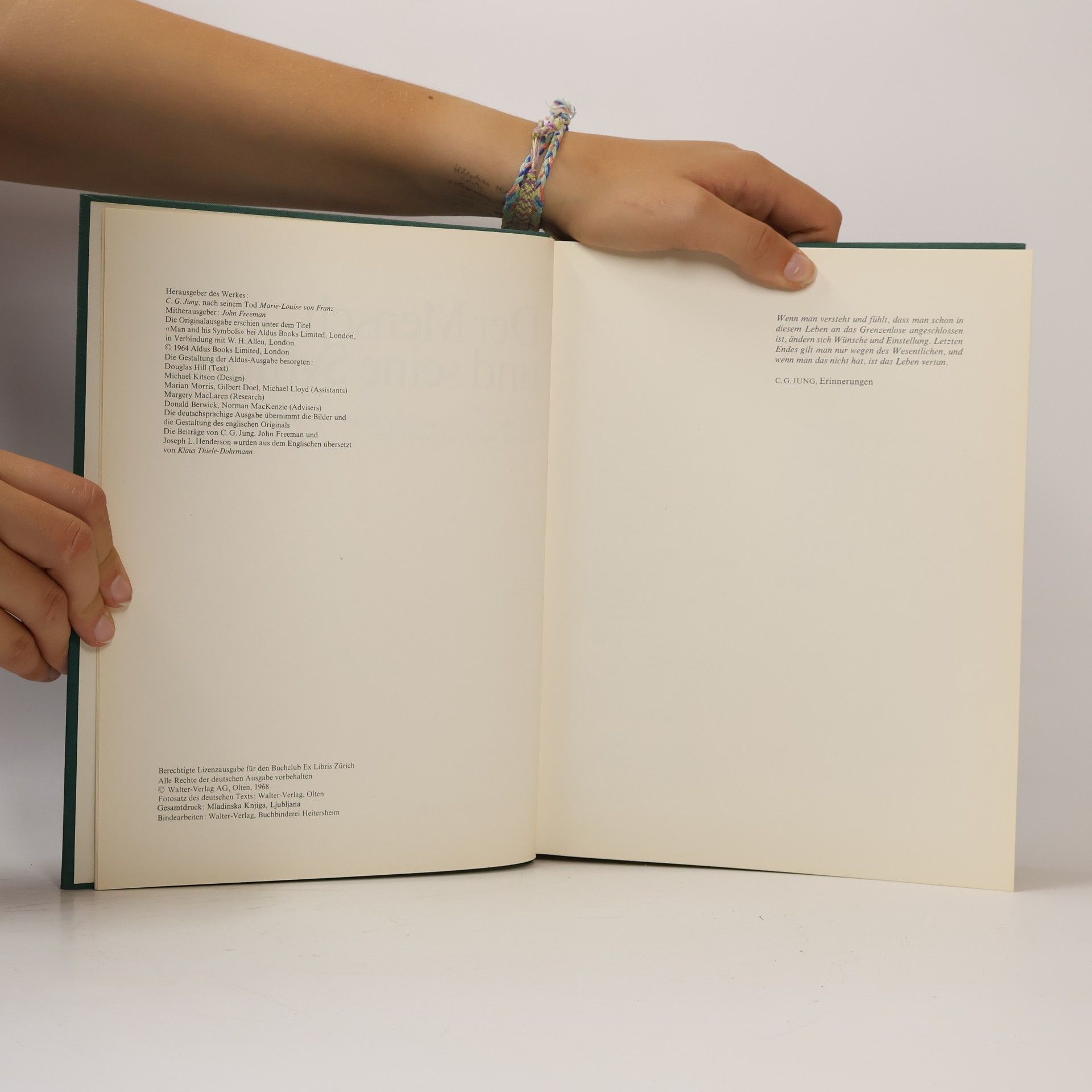 Carl Gustav Jung Der Mensch und seine Symbole