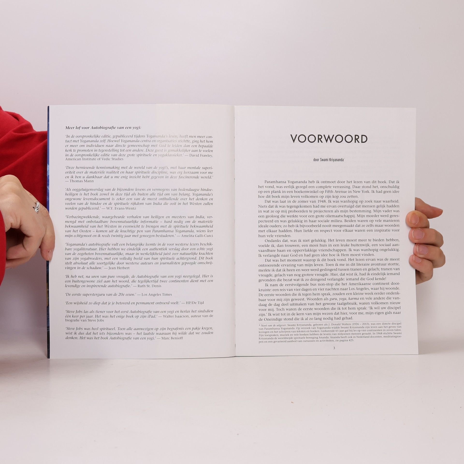 Paramhansa Yoganda Autobiografie van een yogi