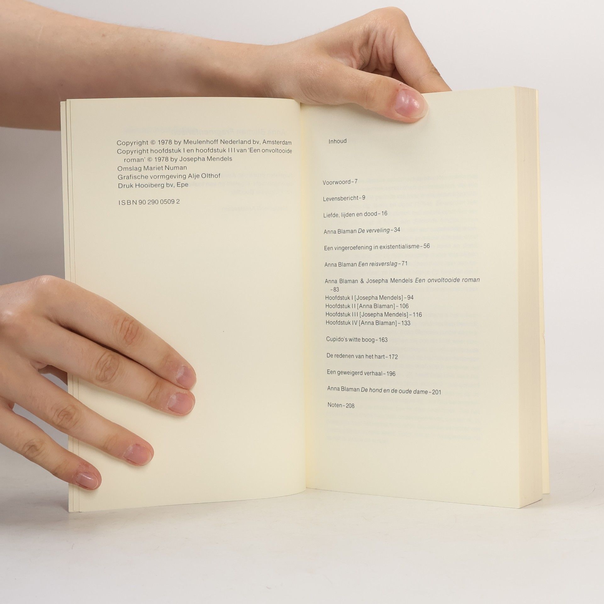 Anna Blaman Meulenhoff editie - 532: Fragmentarisch