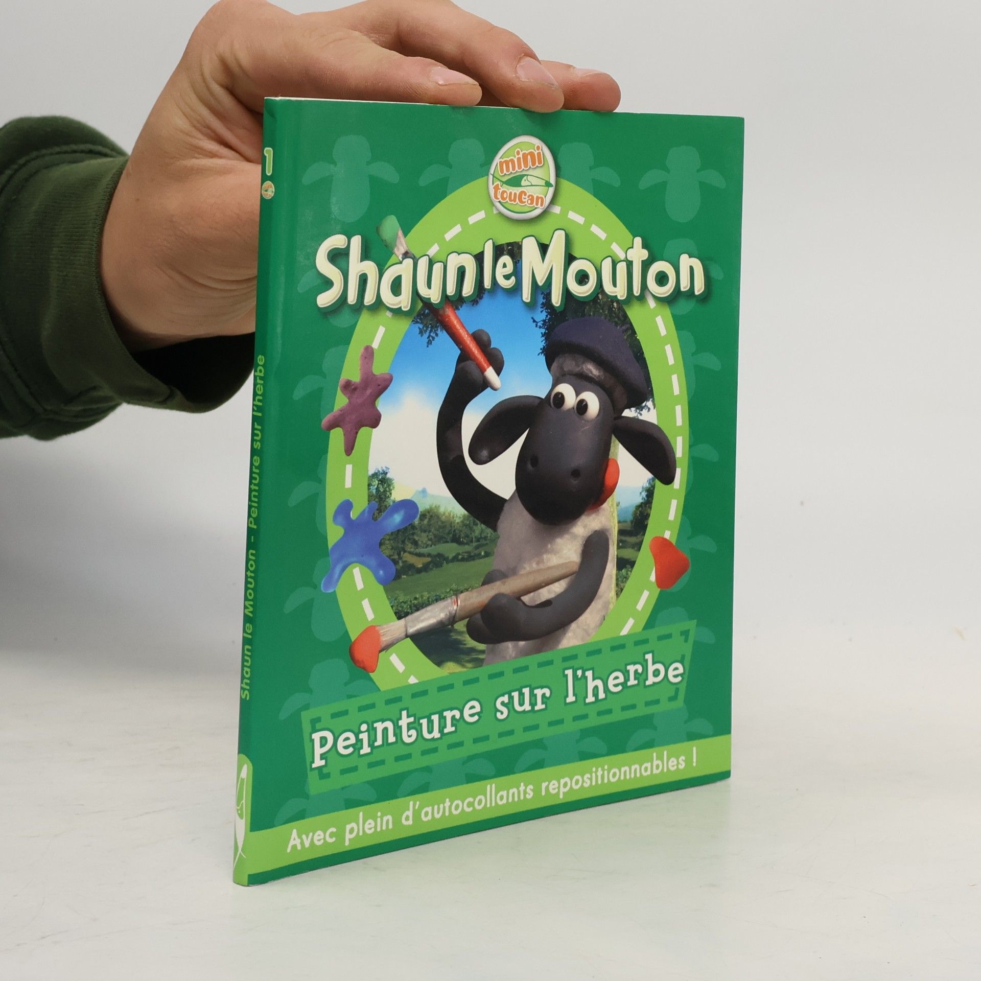 Shaun le Mouton - 1: Peinture sur l'herbe