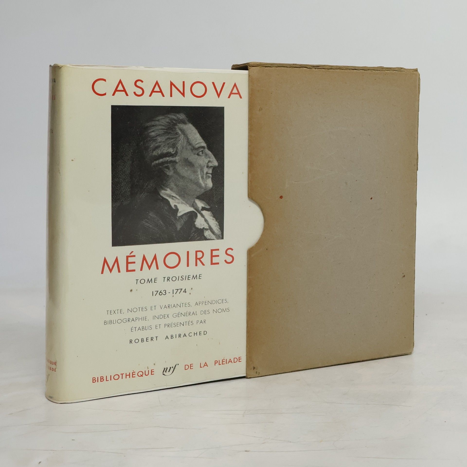 Giacomo Casanova Mémoires III.