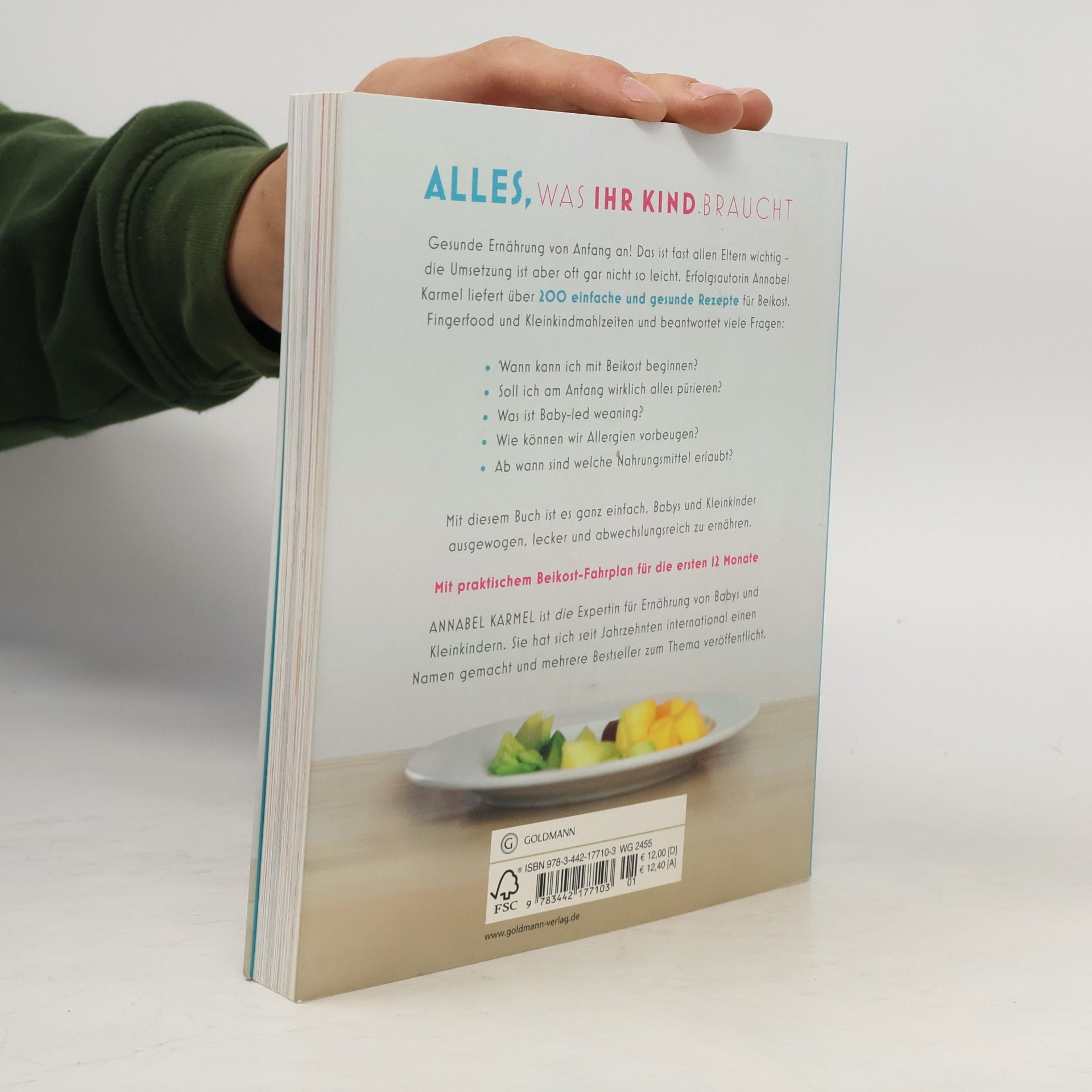 Annabel Karmel Gesund und lecker: kochen für Babys und Kleinkinder