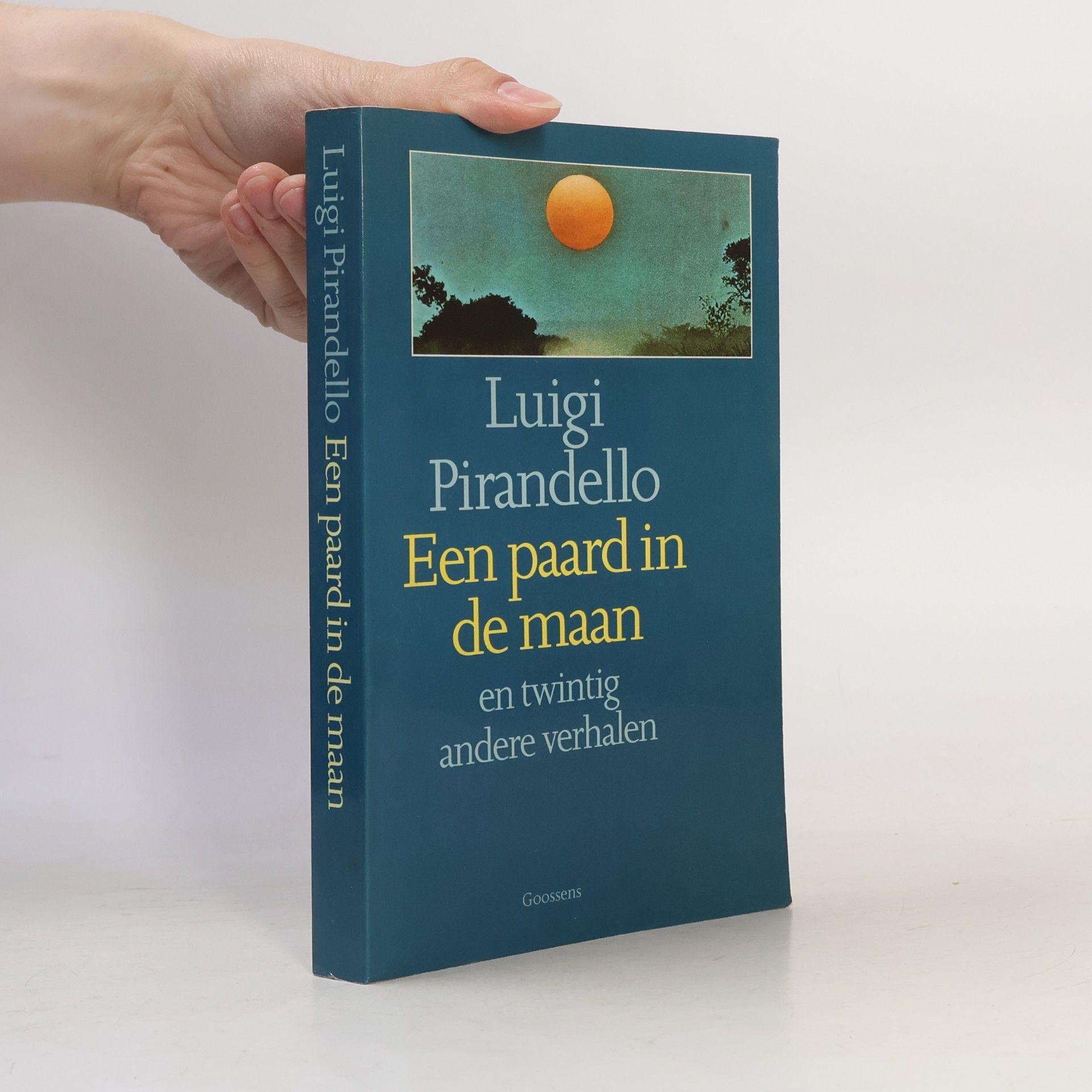 Een paard in de maan