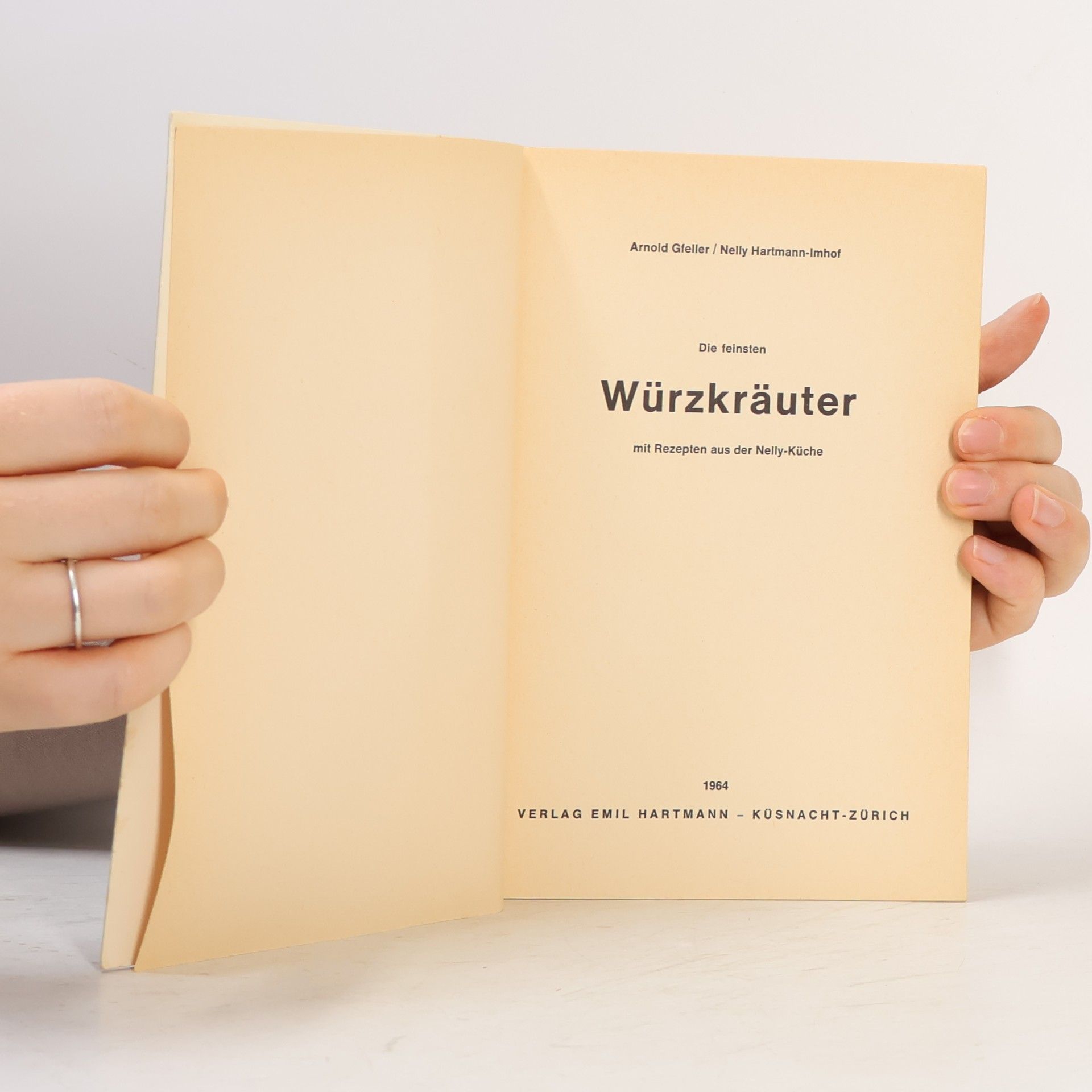 Arnold Gfeller Kräuter für die Küche