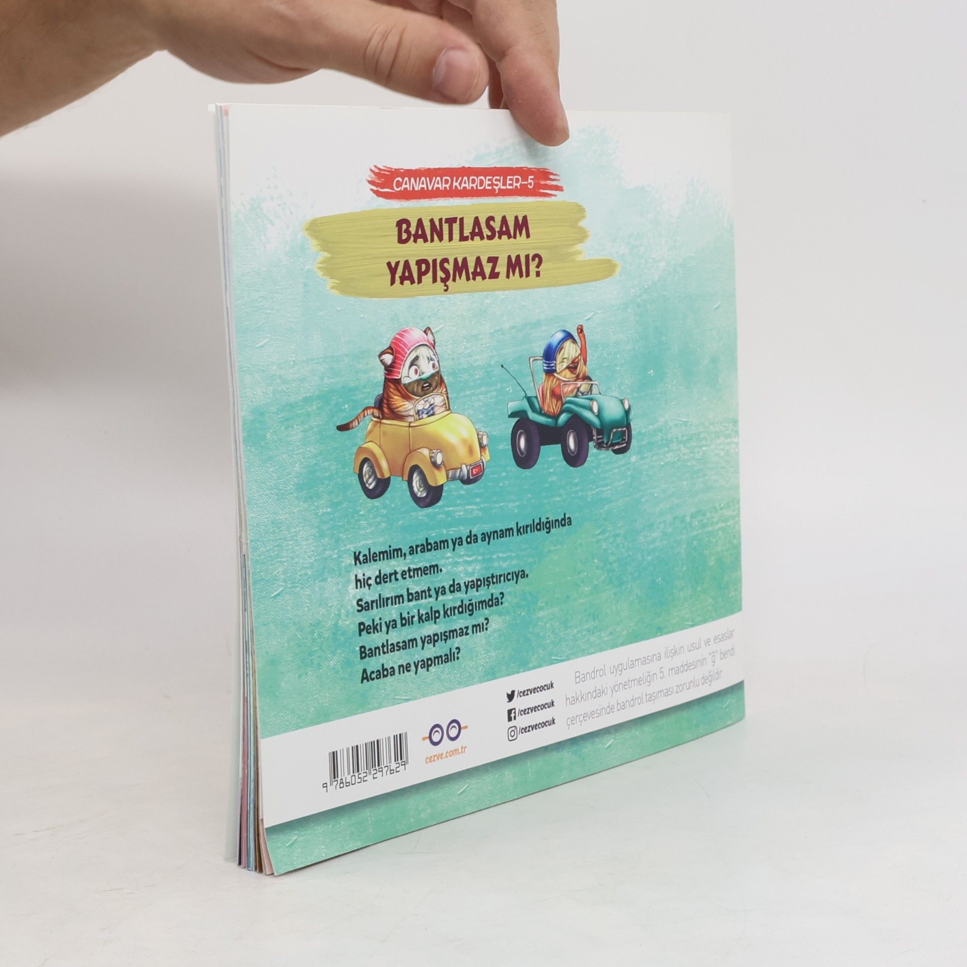 Merve Gülcemal Canavar Kardeşler - 5: Bantlasam Yapışmaz Mı? - 5. Baskı