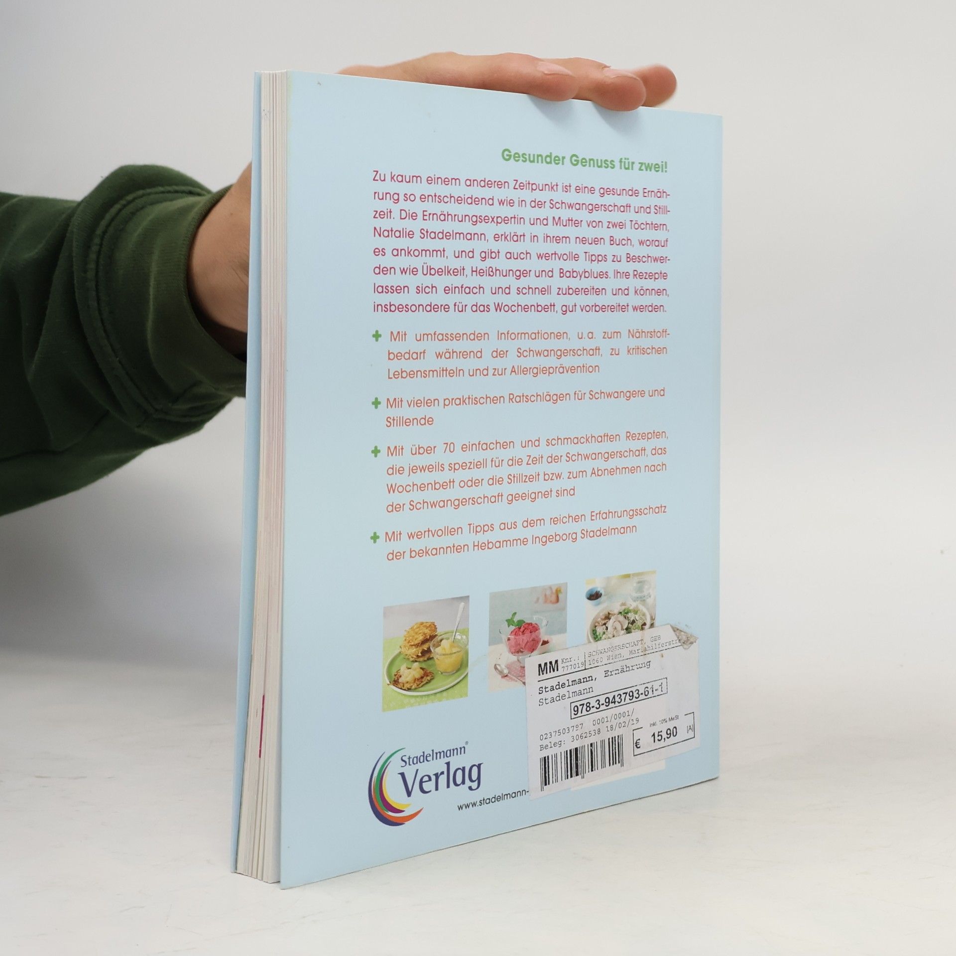 Natalie Stadelmann Ernährung in Schwangerschaft & Stillzeit