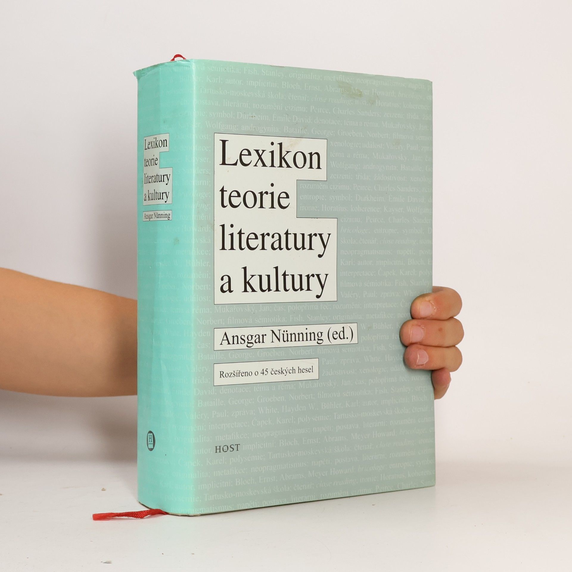 Ansgar Nünning Lexikon teorie literatury a kultury: koncepce - osobnosti - základní pojmy