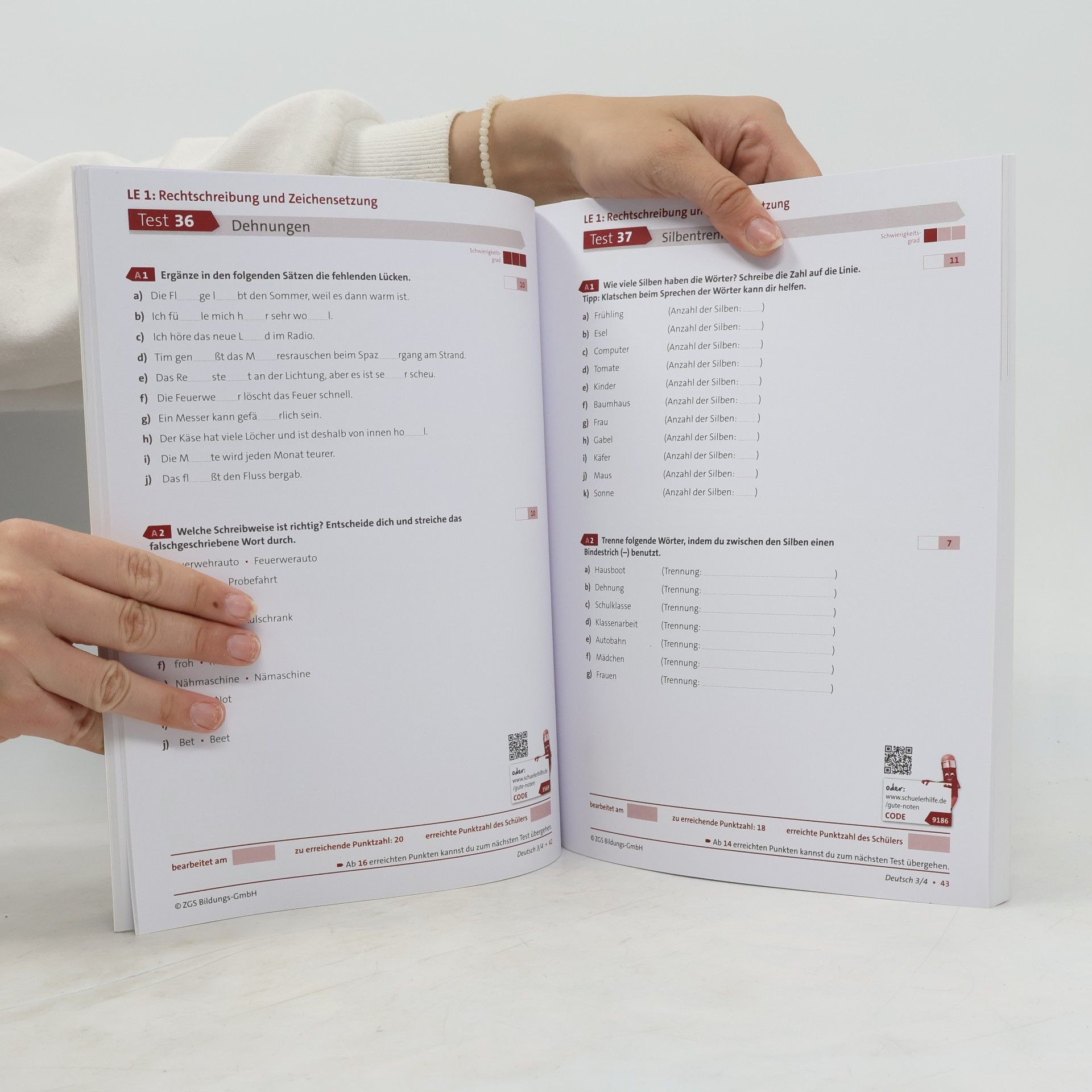Autorenkollektiv Testbuch Deutsch 3.-4. Klasse