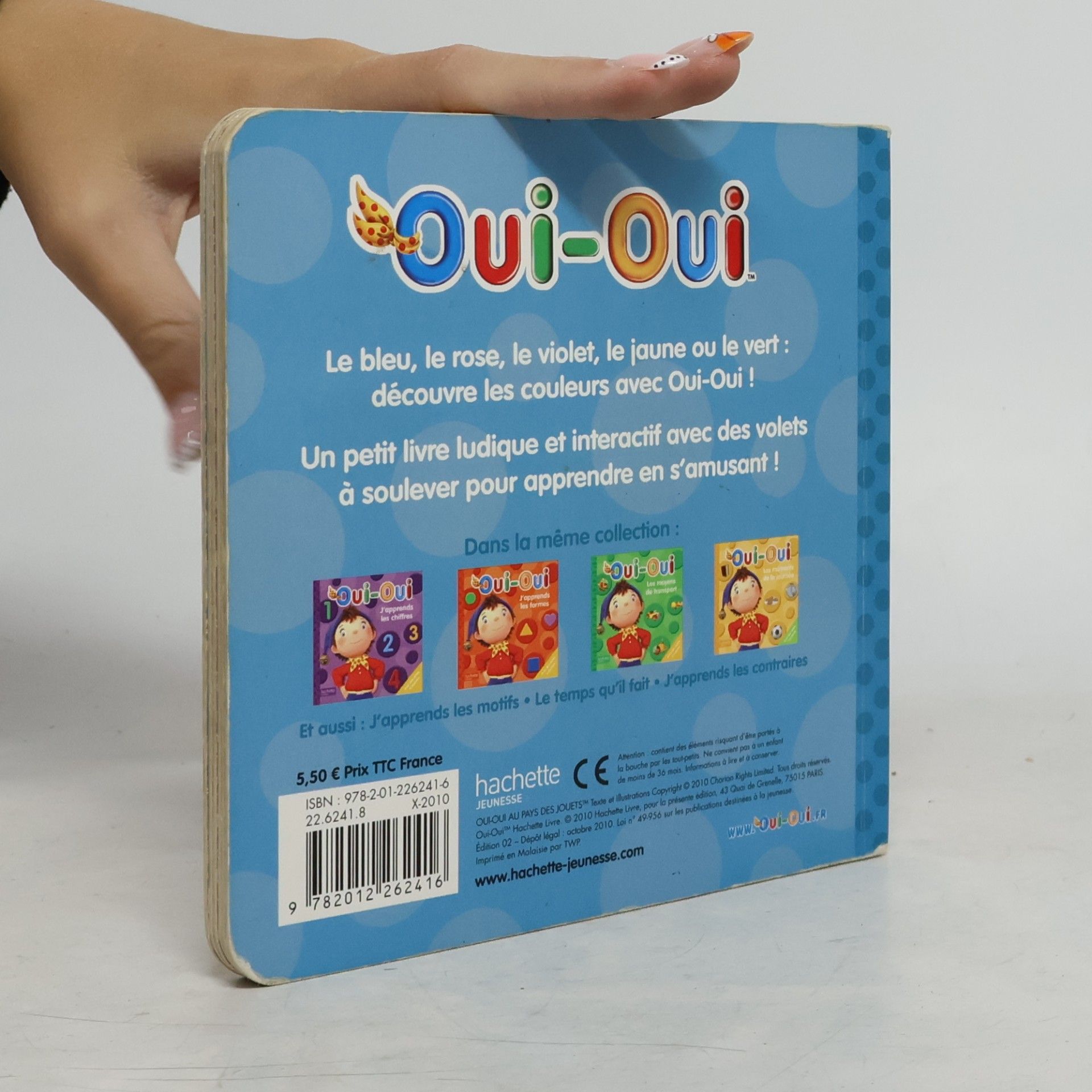 Collective Oui-Oui: J'apprends les couleurs - Avec des volets à soulever