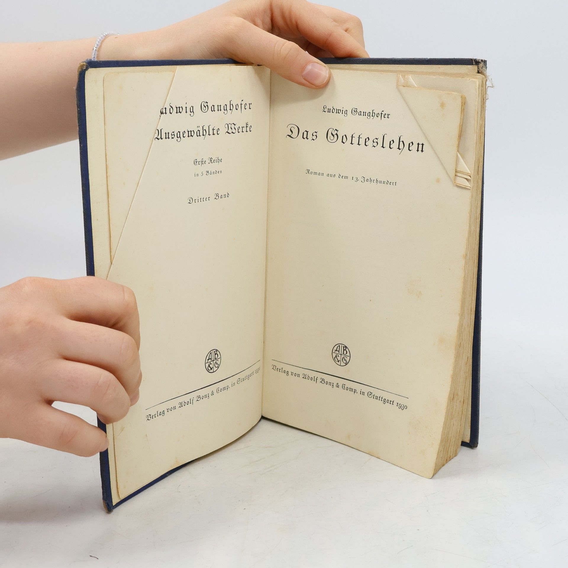 Ludwig Ganghofer Das Gottesleben