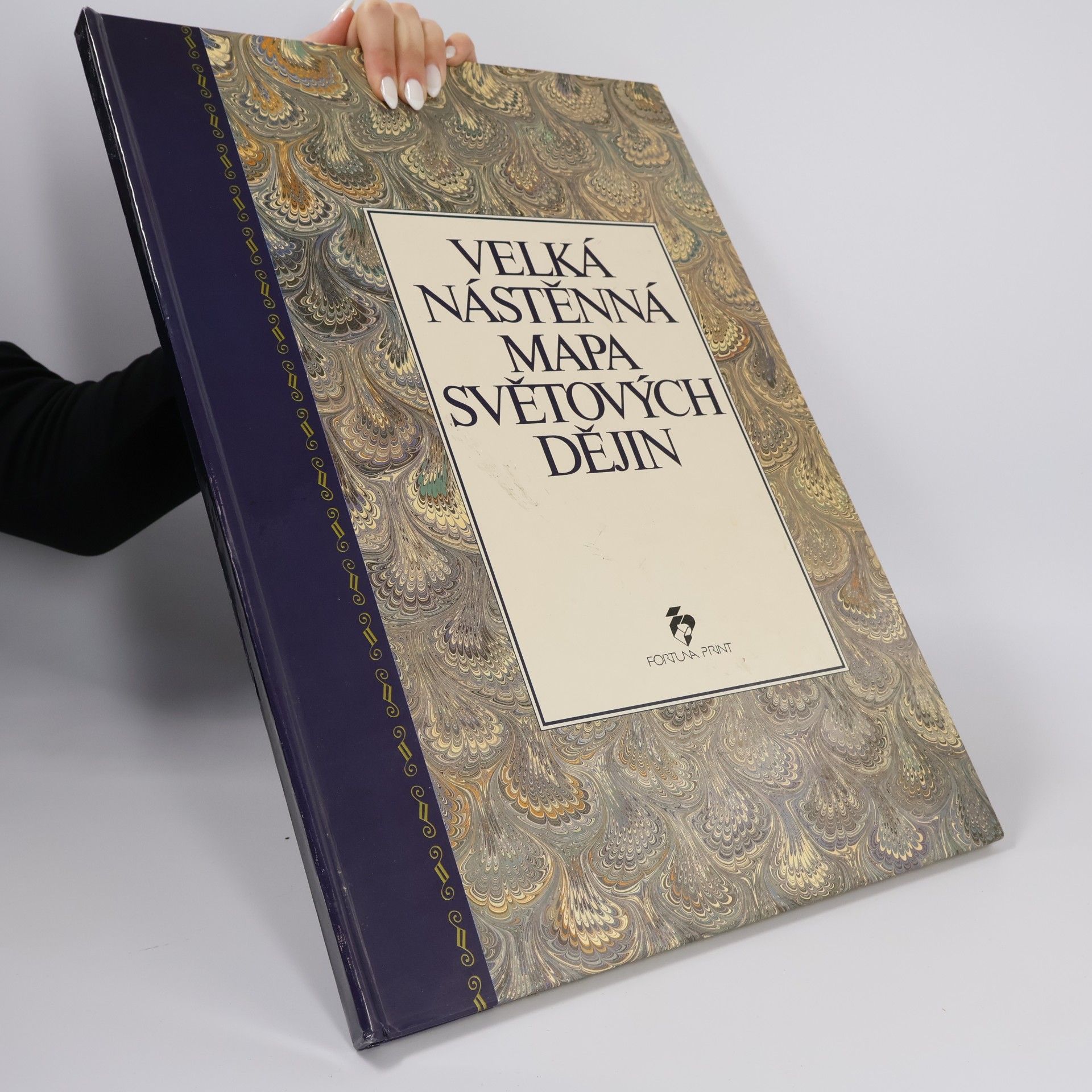 Jan Hrbek Velká nástěnná mapa světových dějin