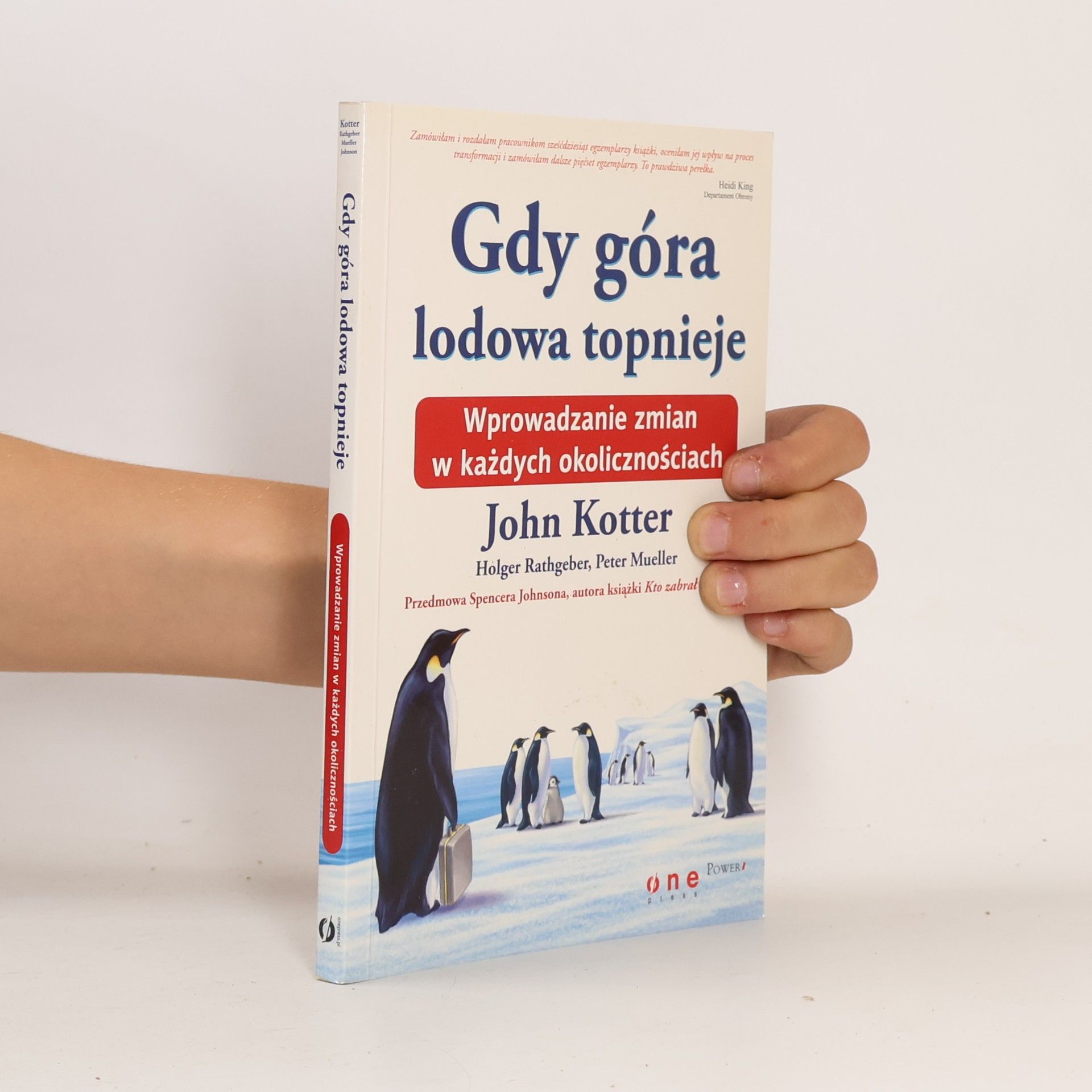 John Kotter Gdy góra lodowa topnieje