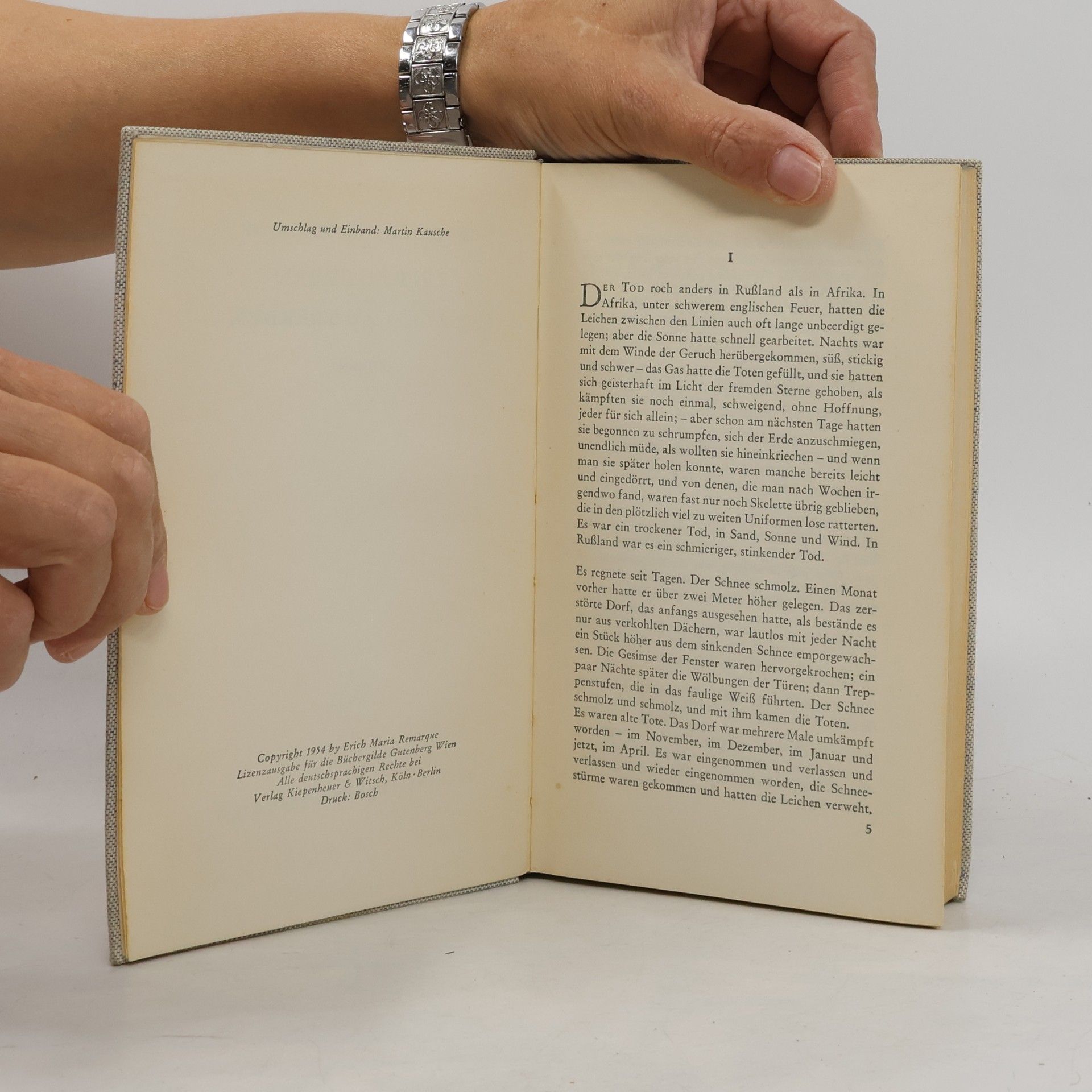 Erich Maria Remarque Zeit zu Leben und Zeit zu Sterben