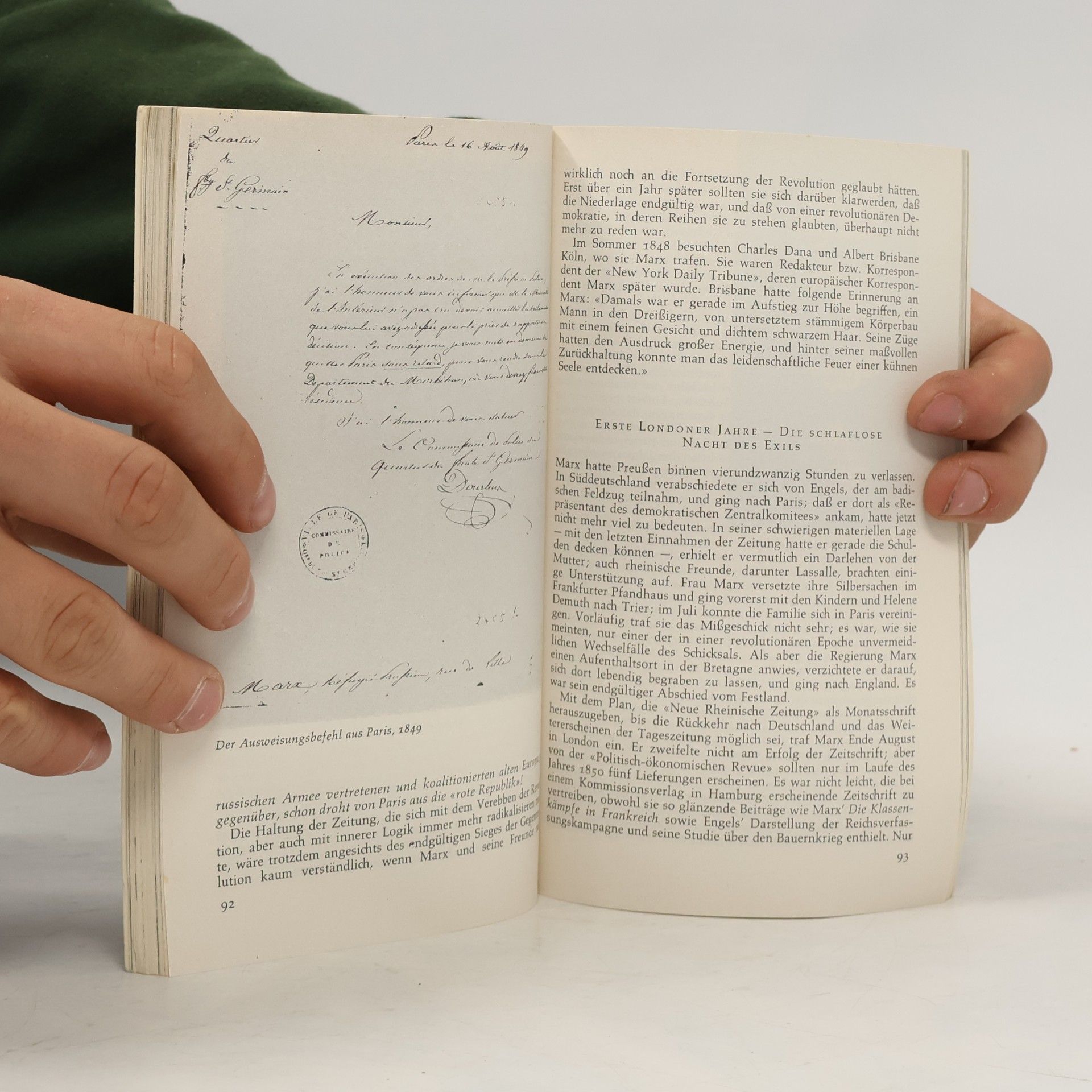 Werner Blumenberg Karl Marx in Selbstzeugnissen und Bilddokumenten