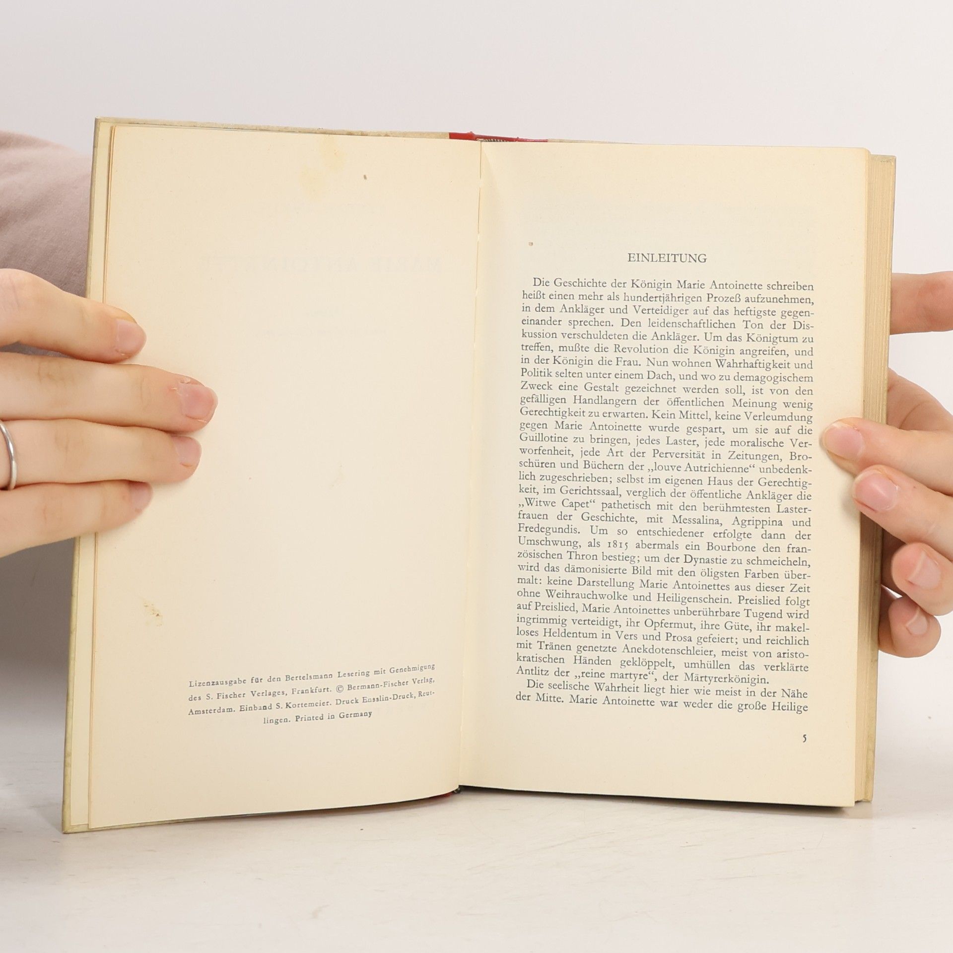 Stefan Zweig Marie Antoinette
