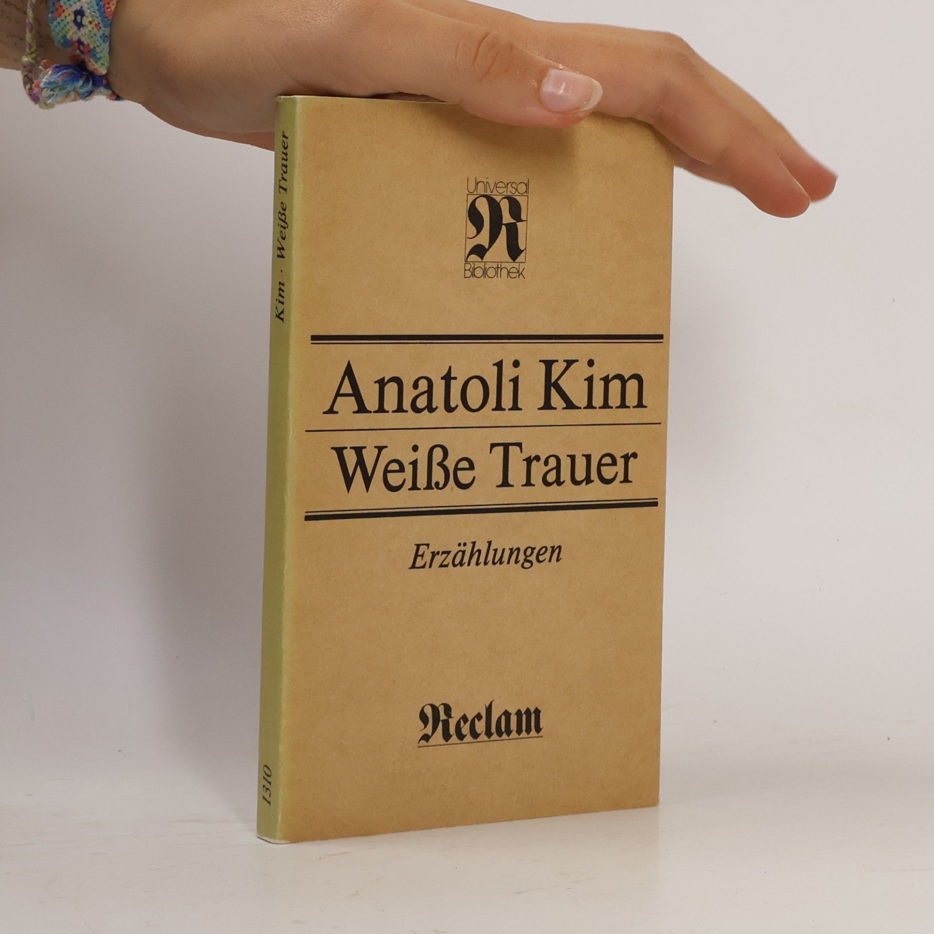 Weisse Trauer. Erzählungen. transl from the Russian.
