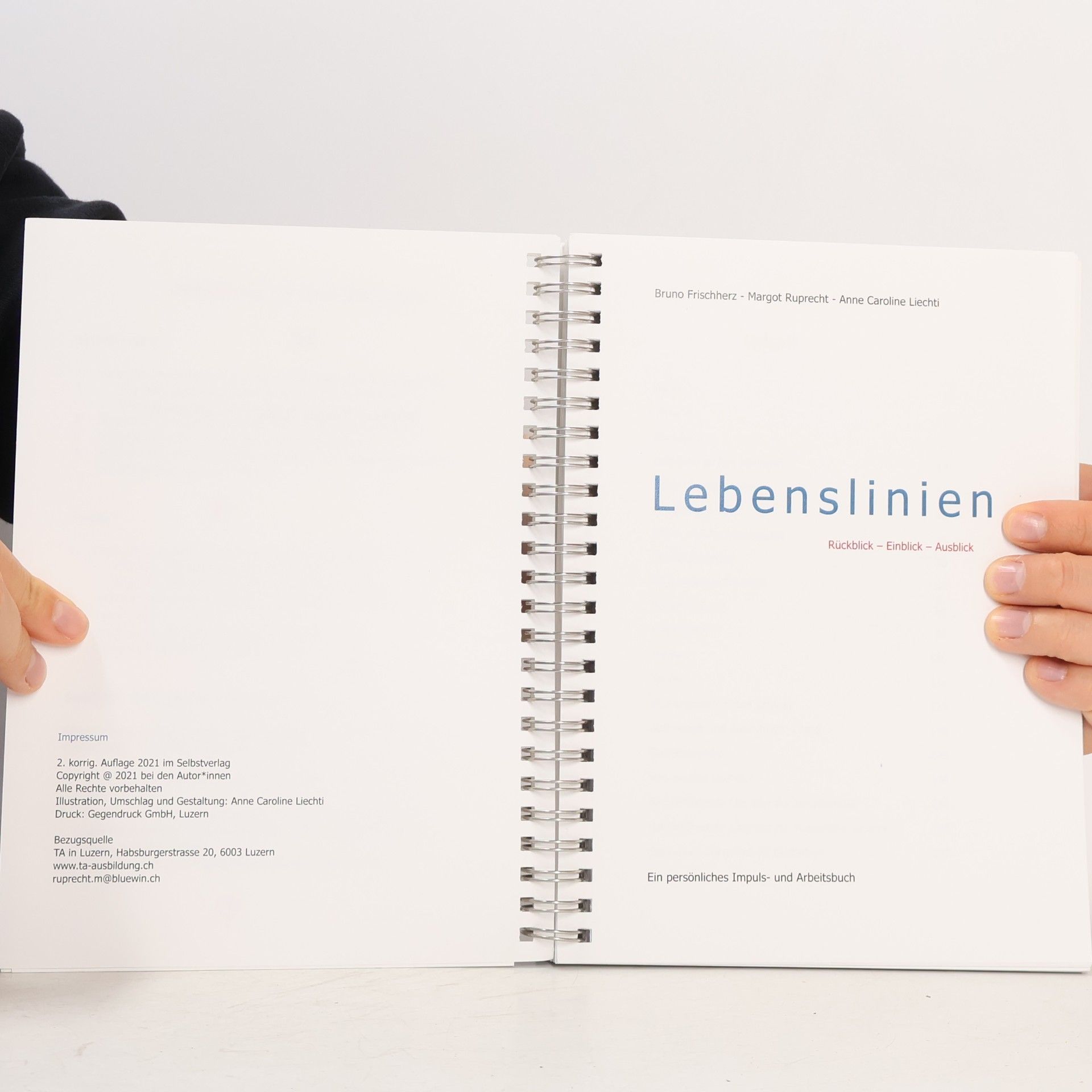 Bruno Frischherz Lebenslinien. Rückblick – Einblick – Ausblick