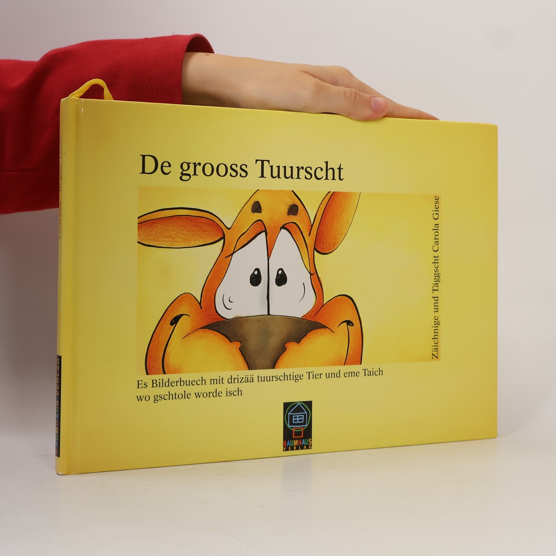 De grooss Tuurscht. Es Bilderbuech mit drizää tuurschtige Tier und eme Taich wo gschtole worde isch (Schweizerdeutsche Ausgabe)