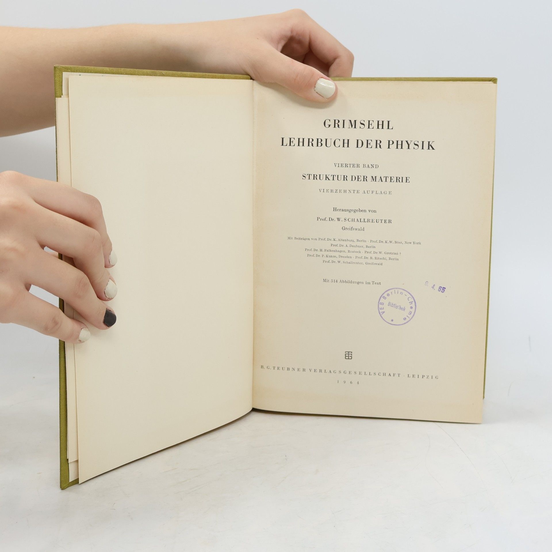 kolektiv Lehrbuch der Physik IV