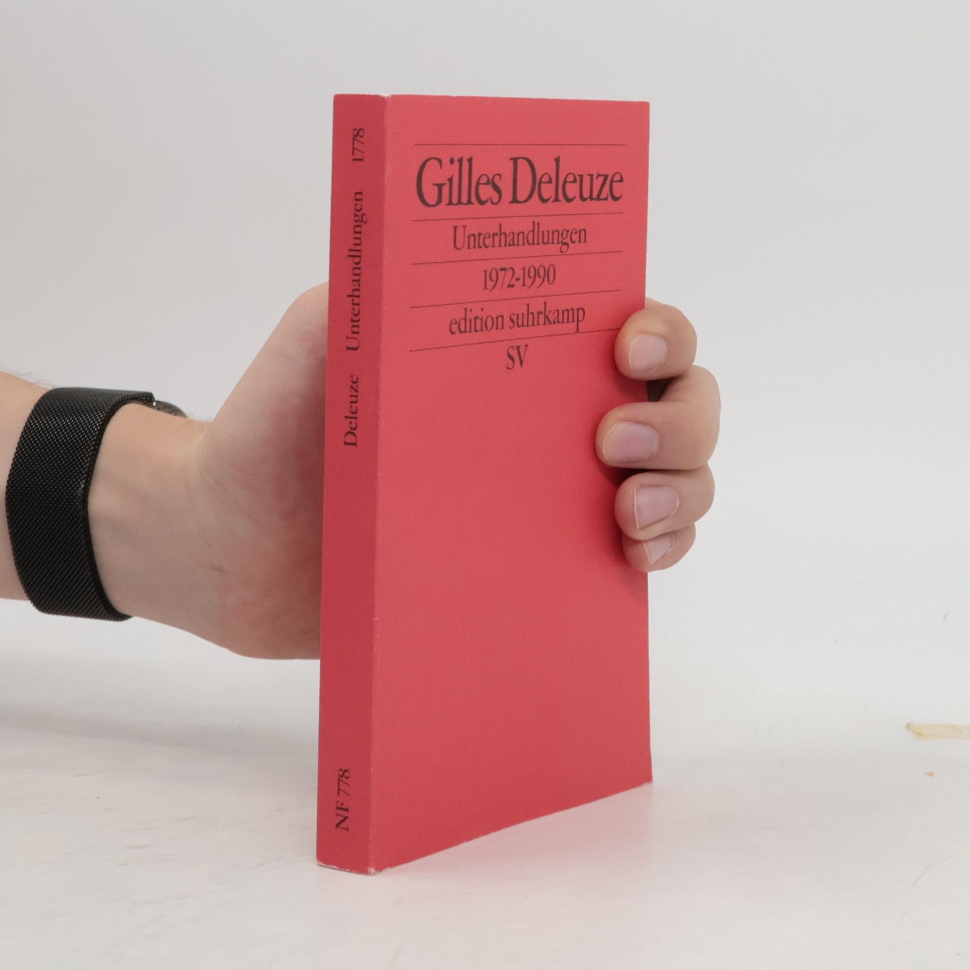 Gilles Deleuze Unterhandlungen
