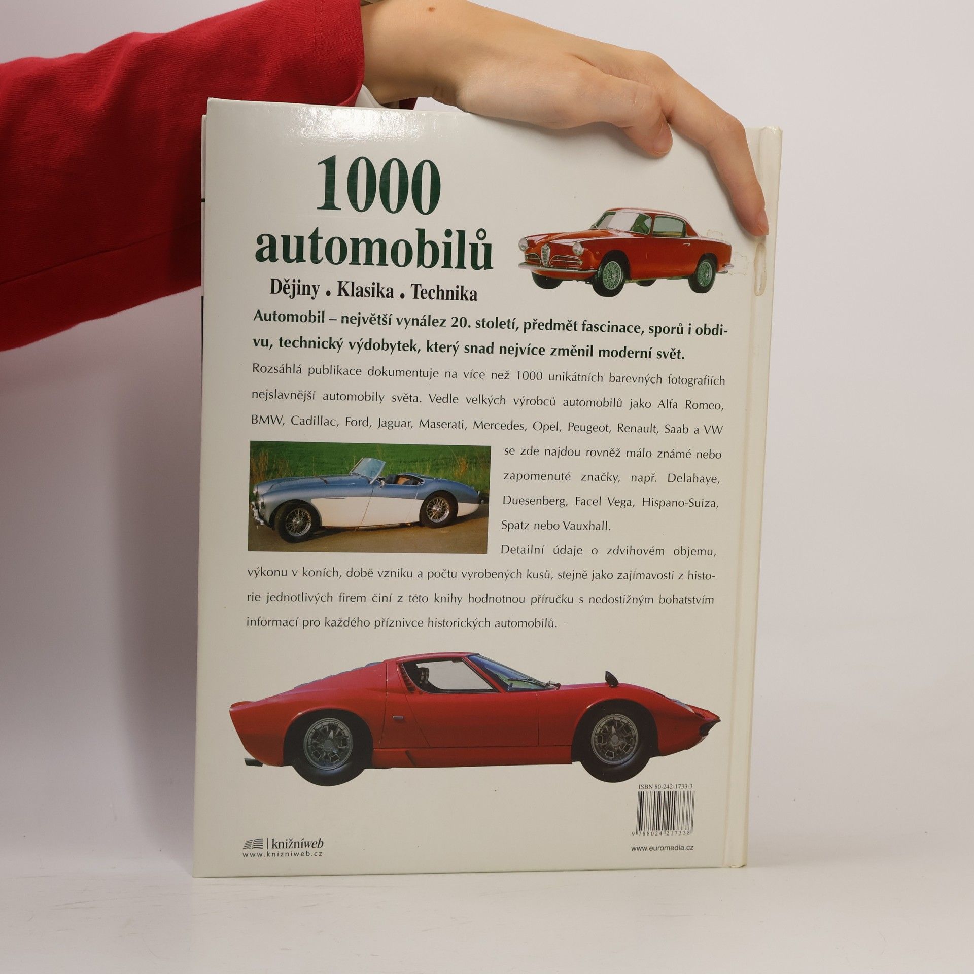 Kolektív autorov 1000 automobilů : dějiny, klasika, technika