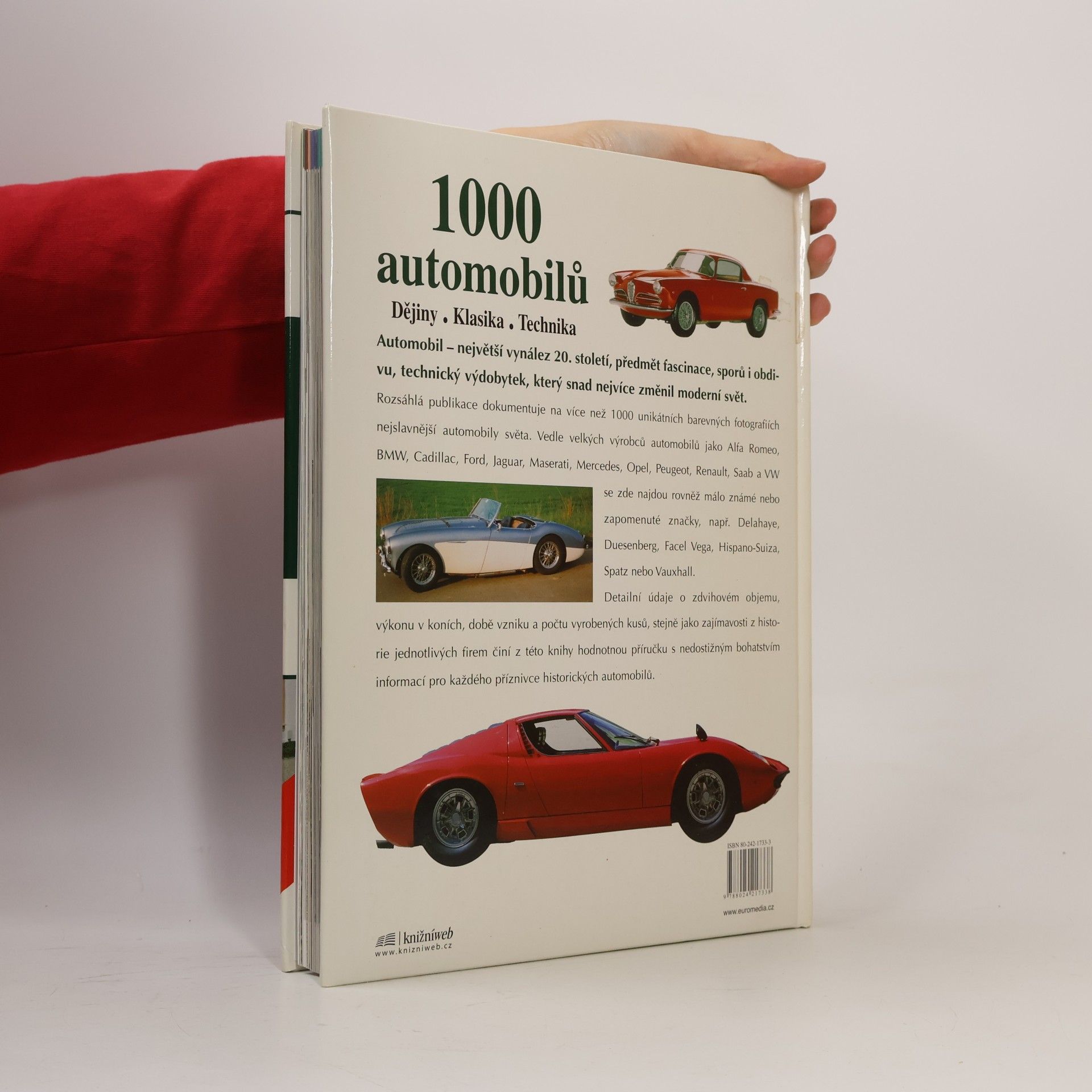 Kolektív autorov 1000 automobilů : dějiny, klasika, technika