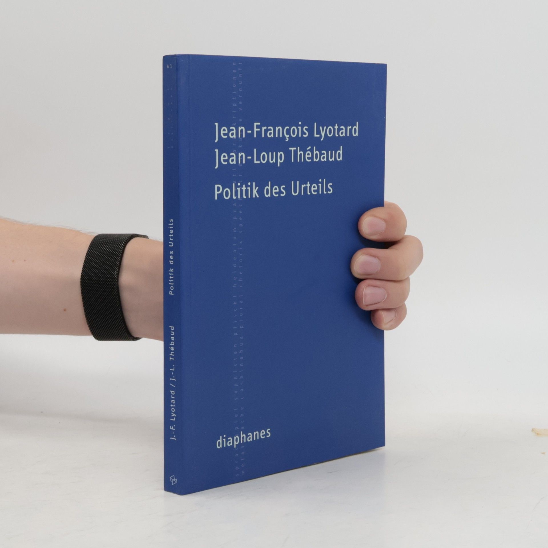 Jean-François Lyotard Politik des Urteils